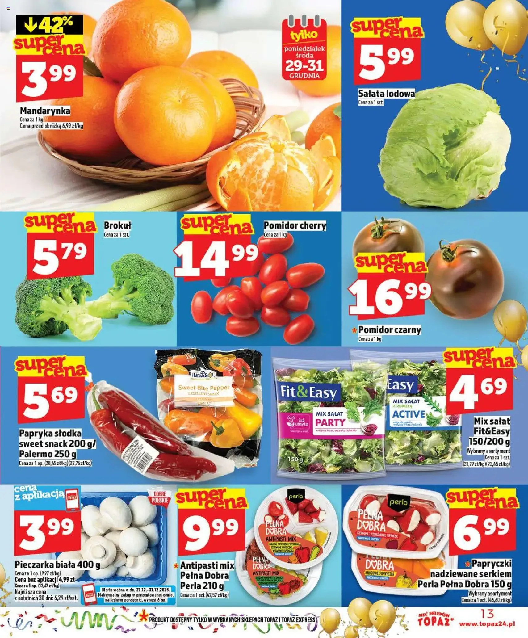 Topaz Gazetka - ważny gazetka od 27.12.2025 strona 13 z 28