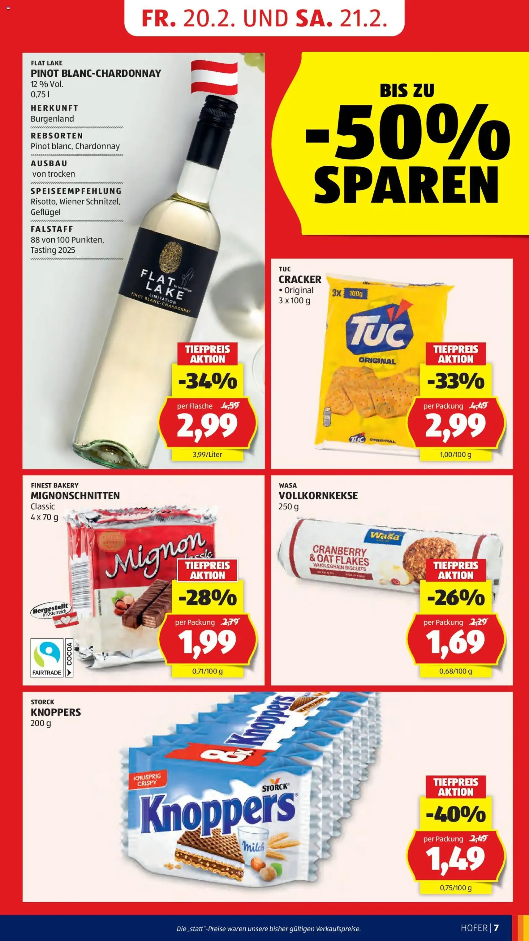Hofer Flugblatt - Gültiger Prospekt ab 20.02.2026, Seite 9 von insgesamt 37