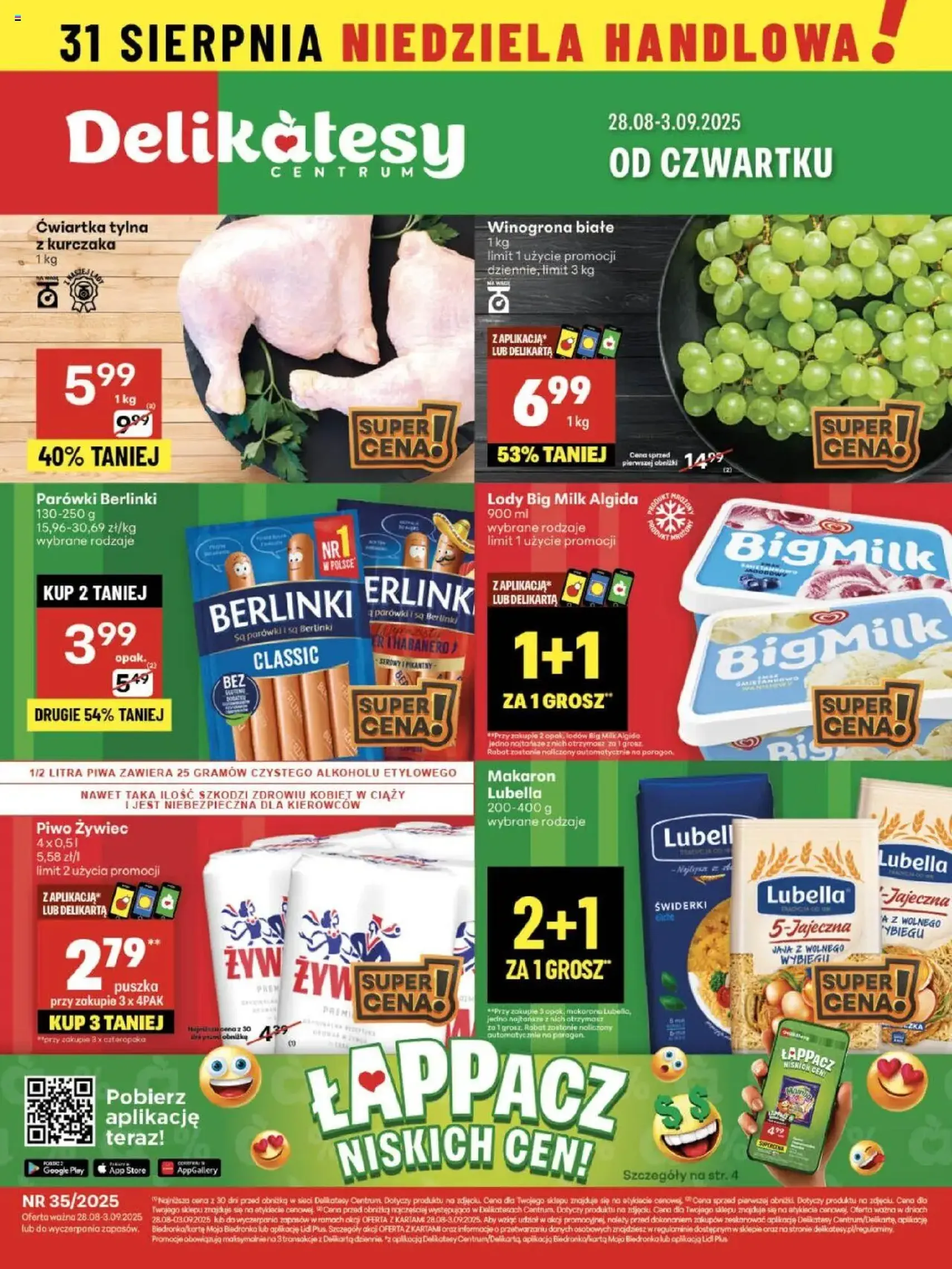 Delikatesy Centrum Gazetka - ważny gazetka od 28.08.2025 strona 1 z 52 Delikatesy Centrum Gazetka - ważny gazetka od 28.08.2025 strona 1 z 52