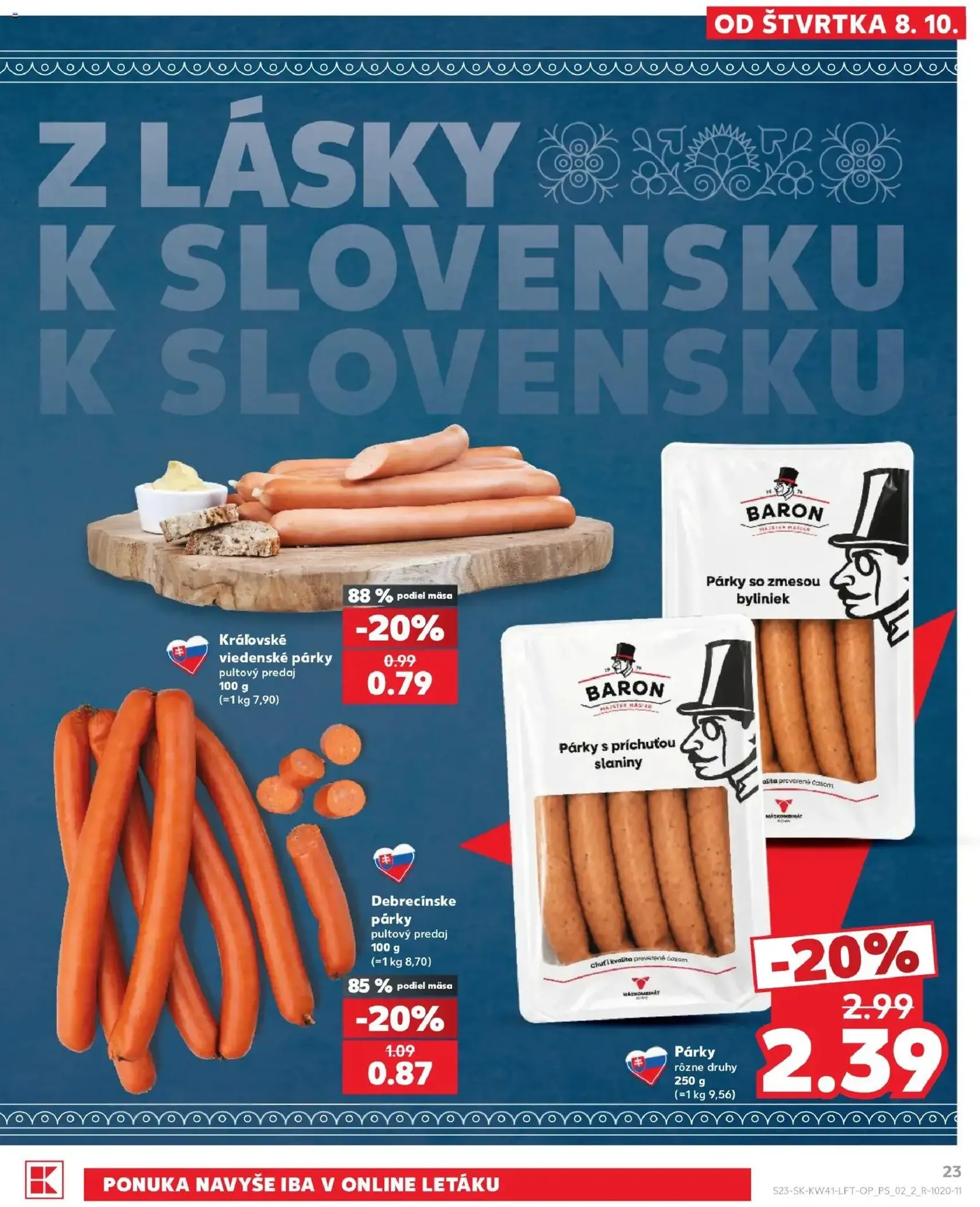 Kaufland leták - platný leták od 08.10.2026 strana 23 z 86