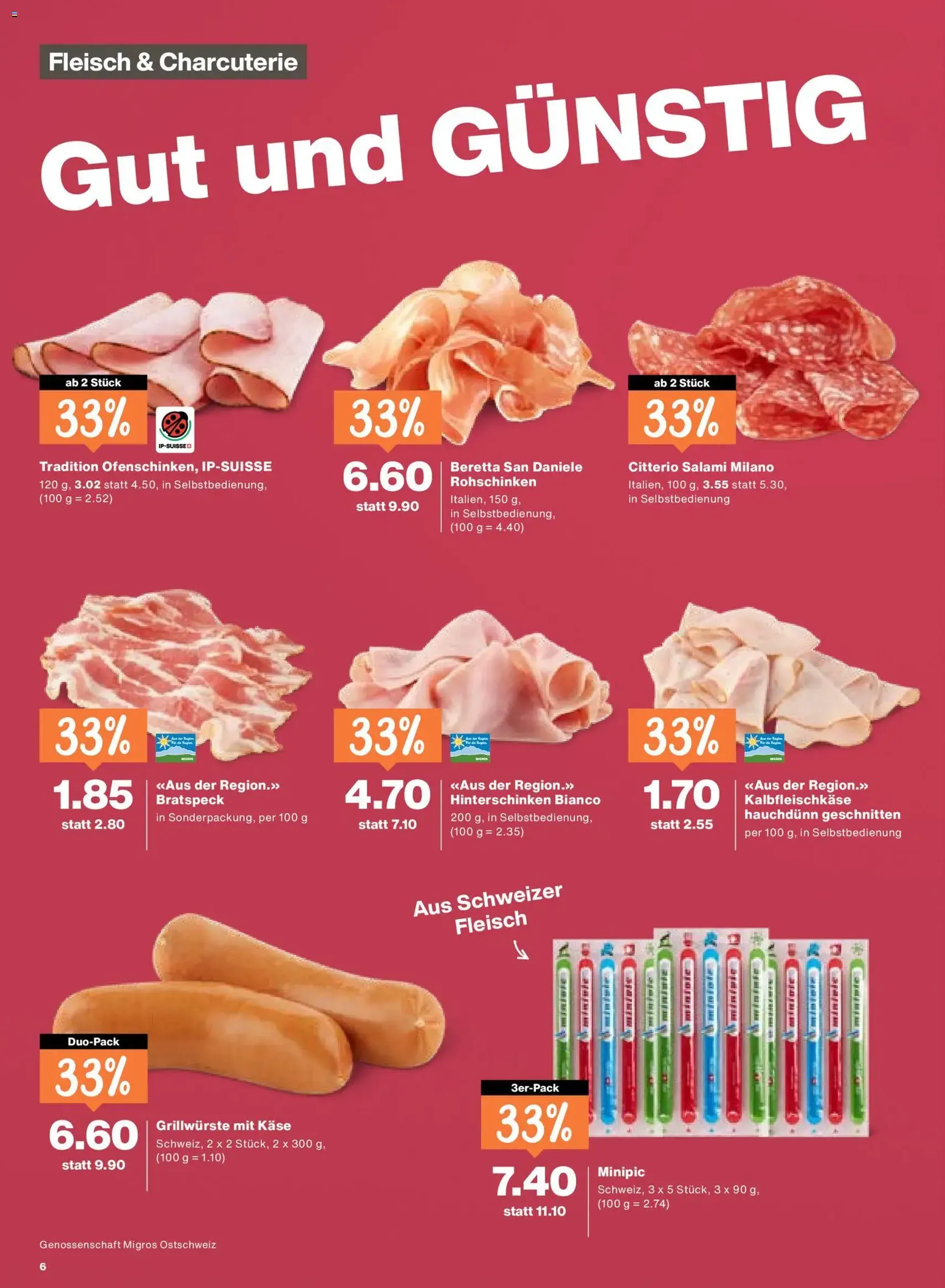 Migros aktionen - Gültiger Prospekt ab 03.09.2026, Seite 6 von insgesamt 20