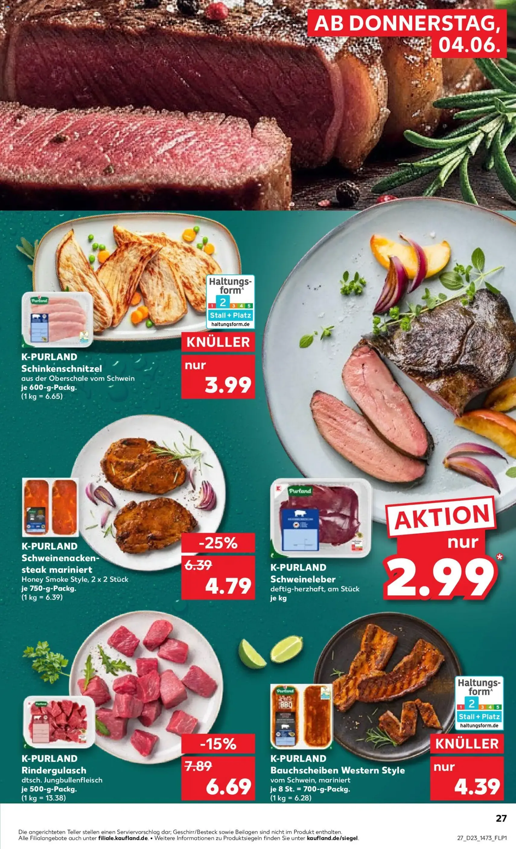 Kaufland Prospekt - Gültiger Prospekt ab 04.06.2026, Seite 27 von insgesamt 62