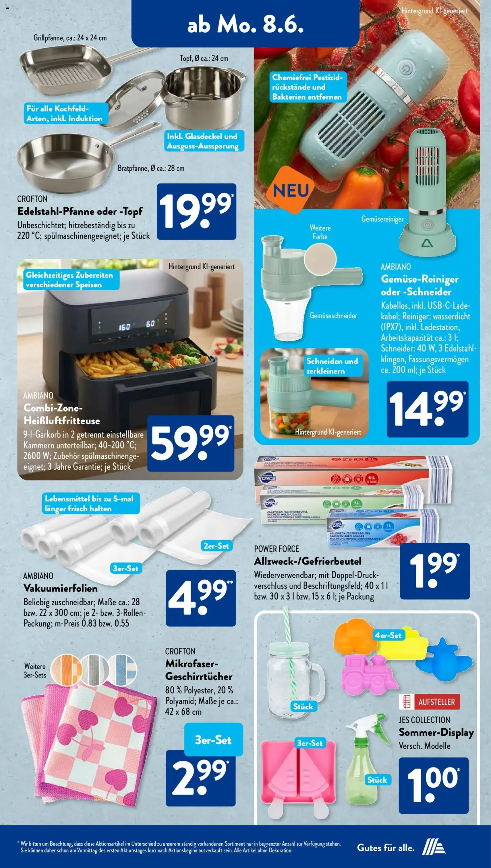 Aldi Süd Prospekt - Gültiger Prospekt ab 08.06.2026, Seite 2 von insgesamt 24