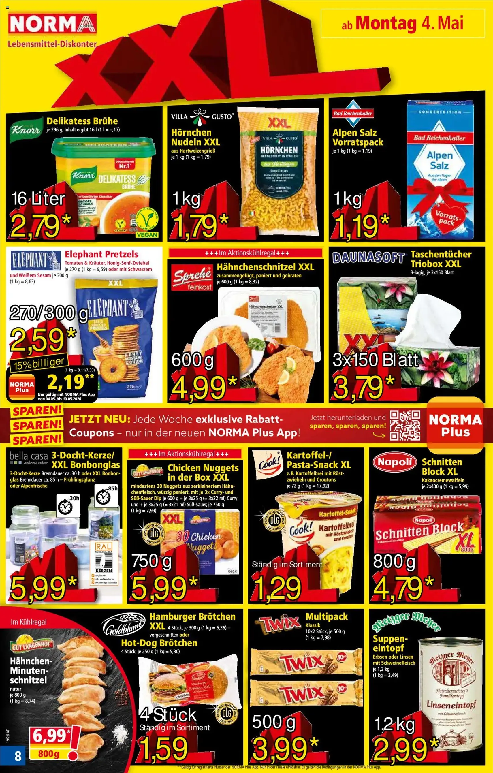 Norma Flugblatt - Gültiger Prospekt ab 04.05.2026, Seite 8 von insgesamt 20