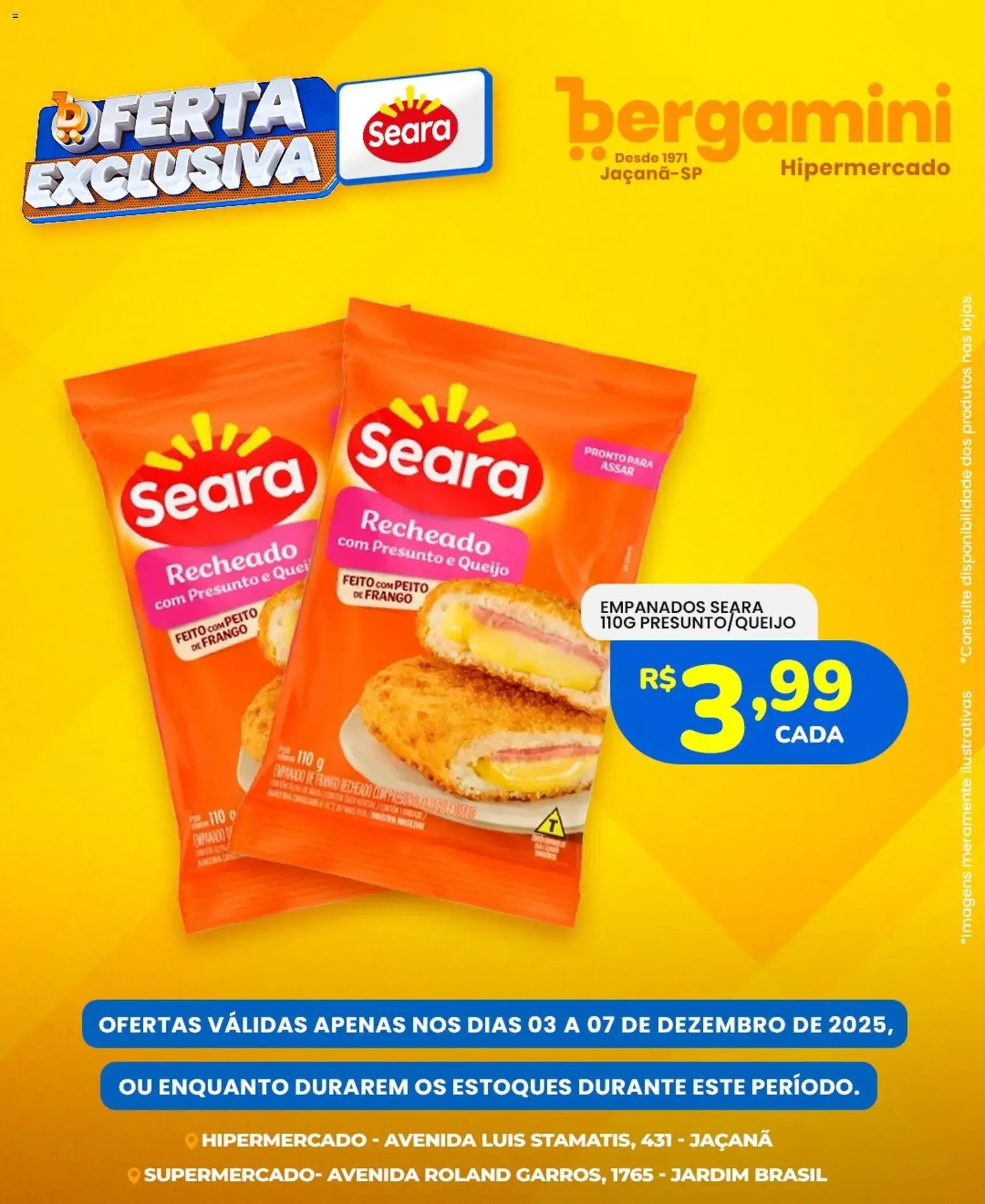 Supermercado Bergamini - Ofertas Seara - folheto válido a partir de 03/12/2025 página 8 de 8