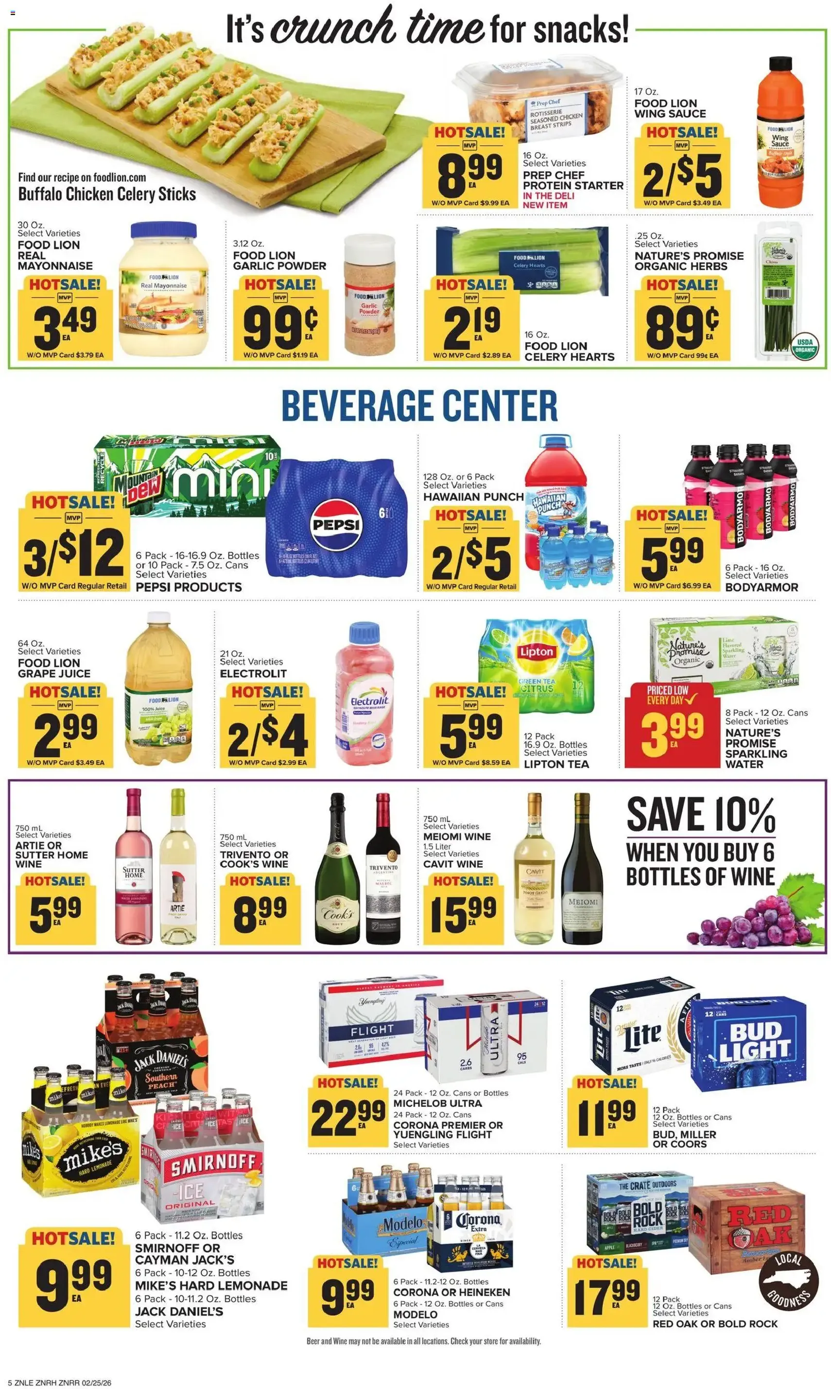 Food Lion Weekly Ad - valid flyer from 02/25/2026, page 6 of 12
