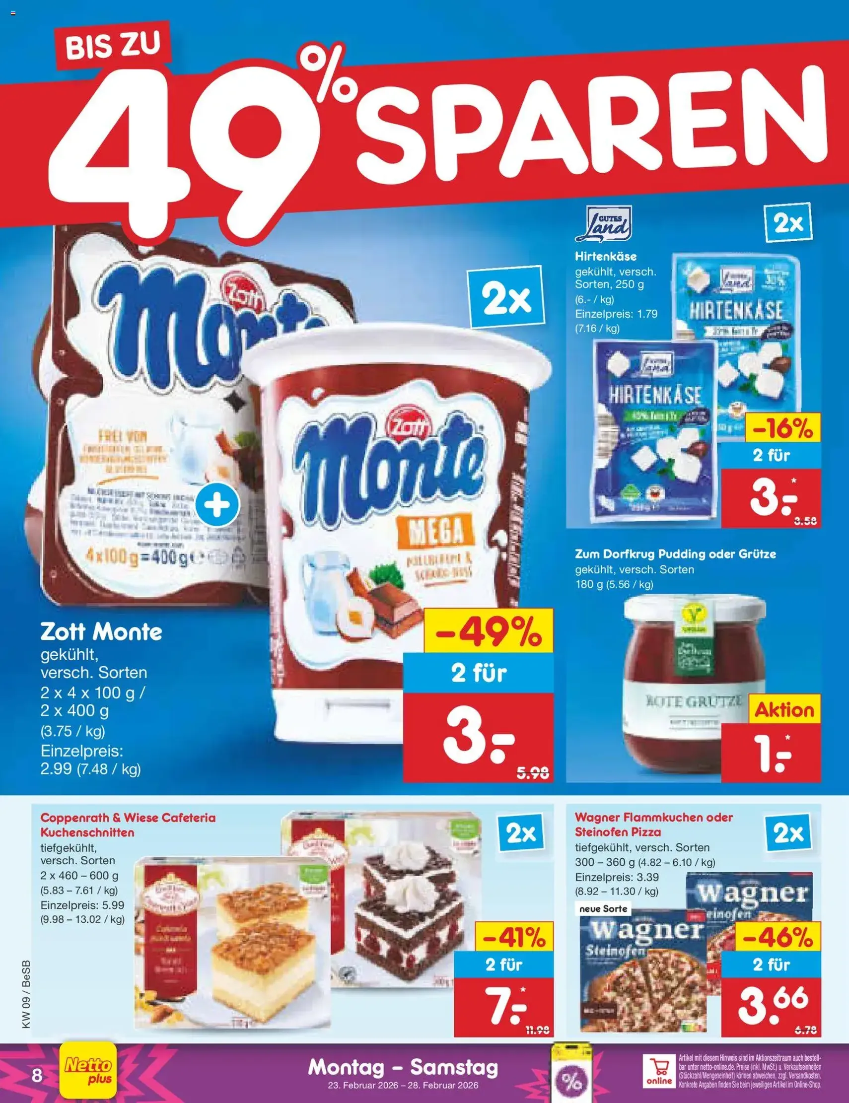 Netto Marken-Discount Prospekt - Gültiger Prospekt ab 23.02.2026, Seite 8 von insgesamt 59