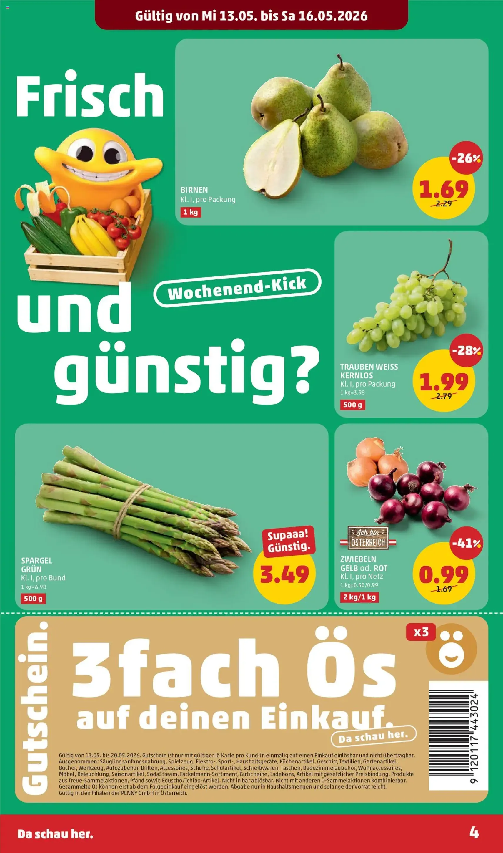 Penny Markt Flugblatt - Gültiger Prospekt ab 13.05.2026, Seite 4 von insgesamt 32