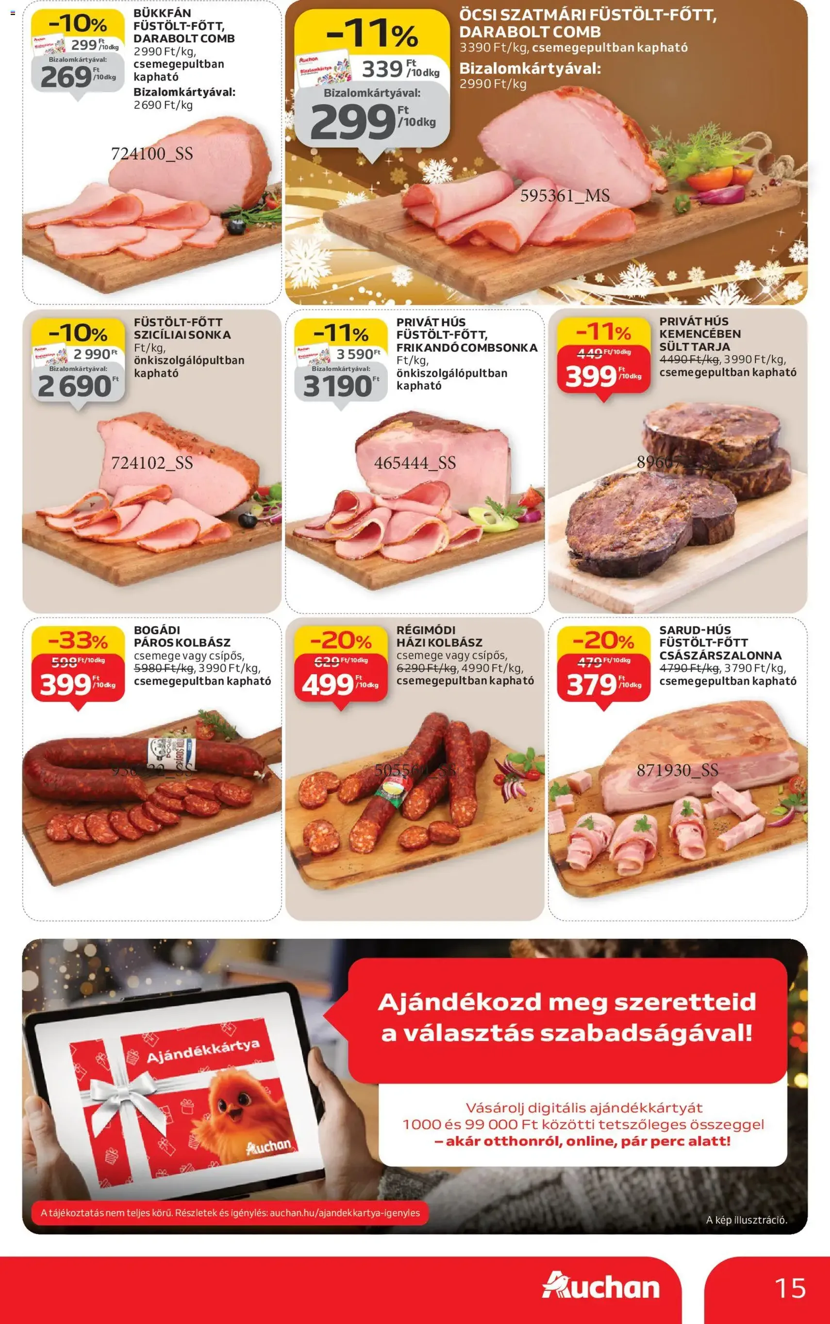 Auchan Akciós újság - 2025.12.18. érvényes szórólap 15 oldal 60 oldalból