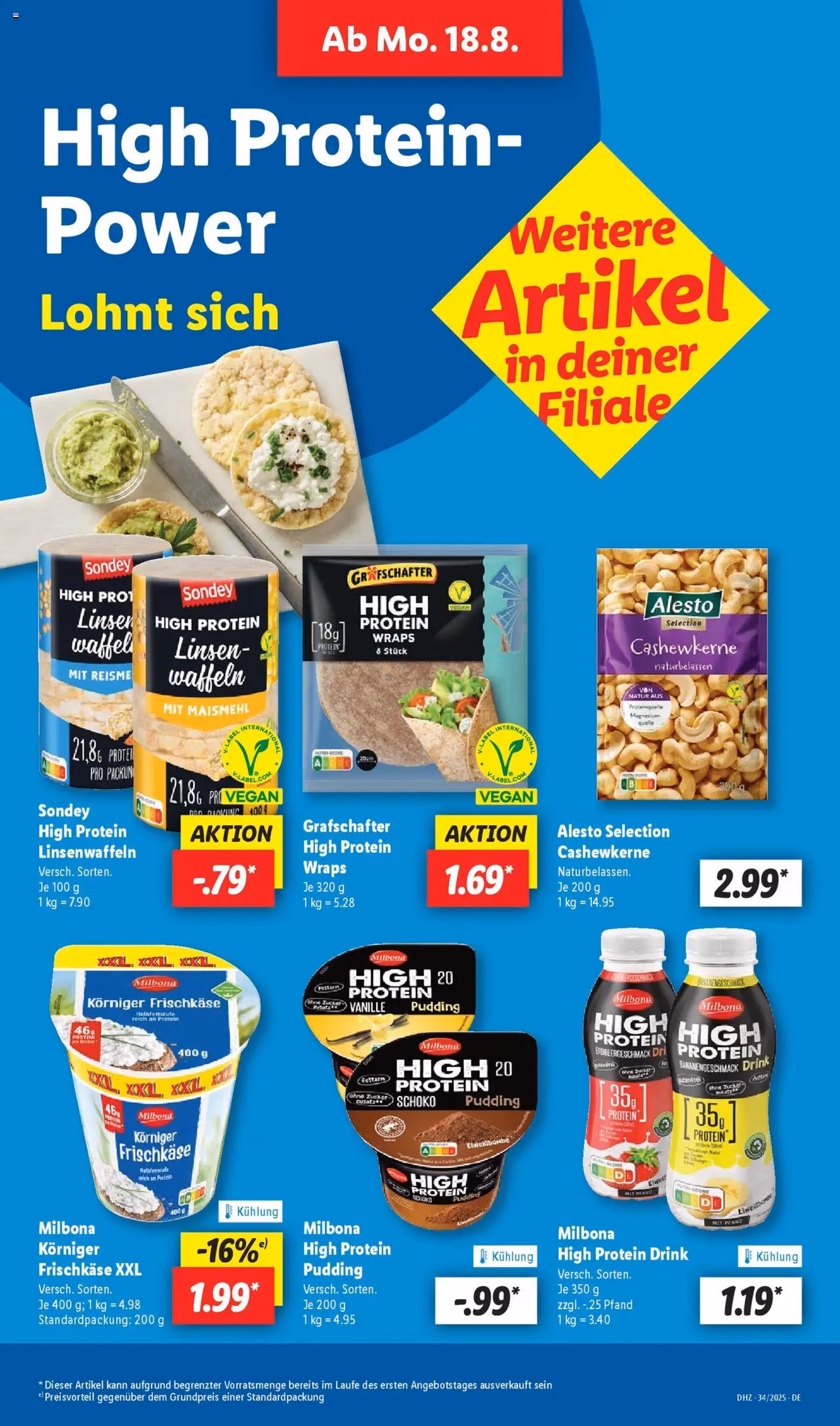 Lidl Prospekt - Gültiger Prospekt ab 18.08.2025, Seite 5 von insgesamt 69