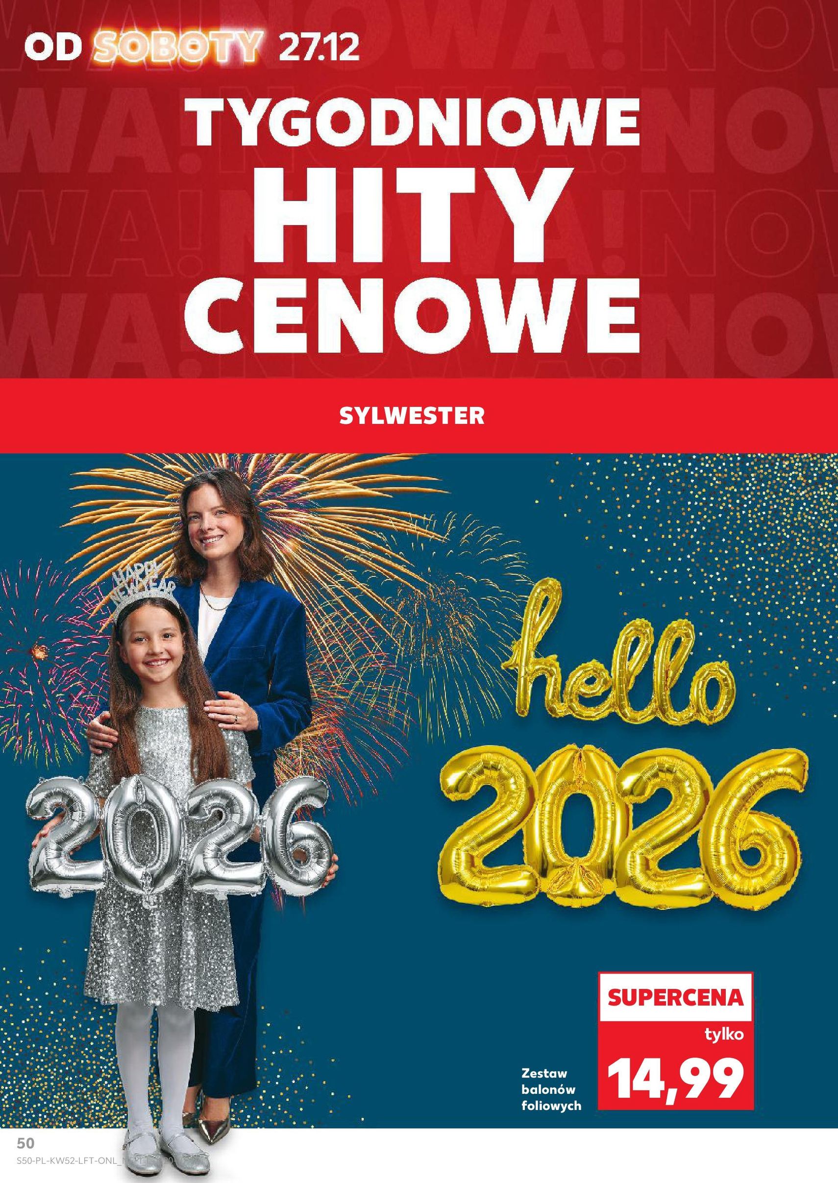 Kaufland gazetka - ważny gazetka od 27.12.2025 strona 50 z 53