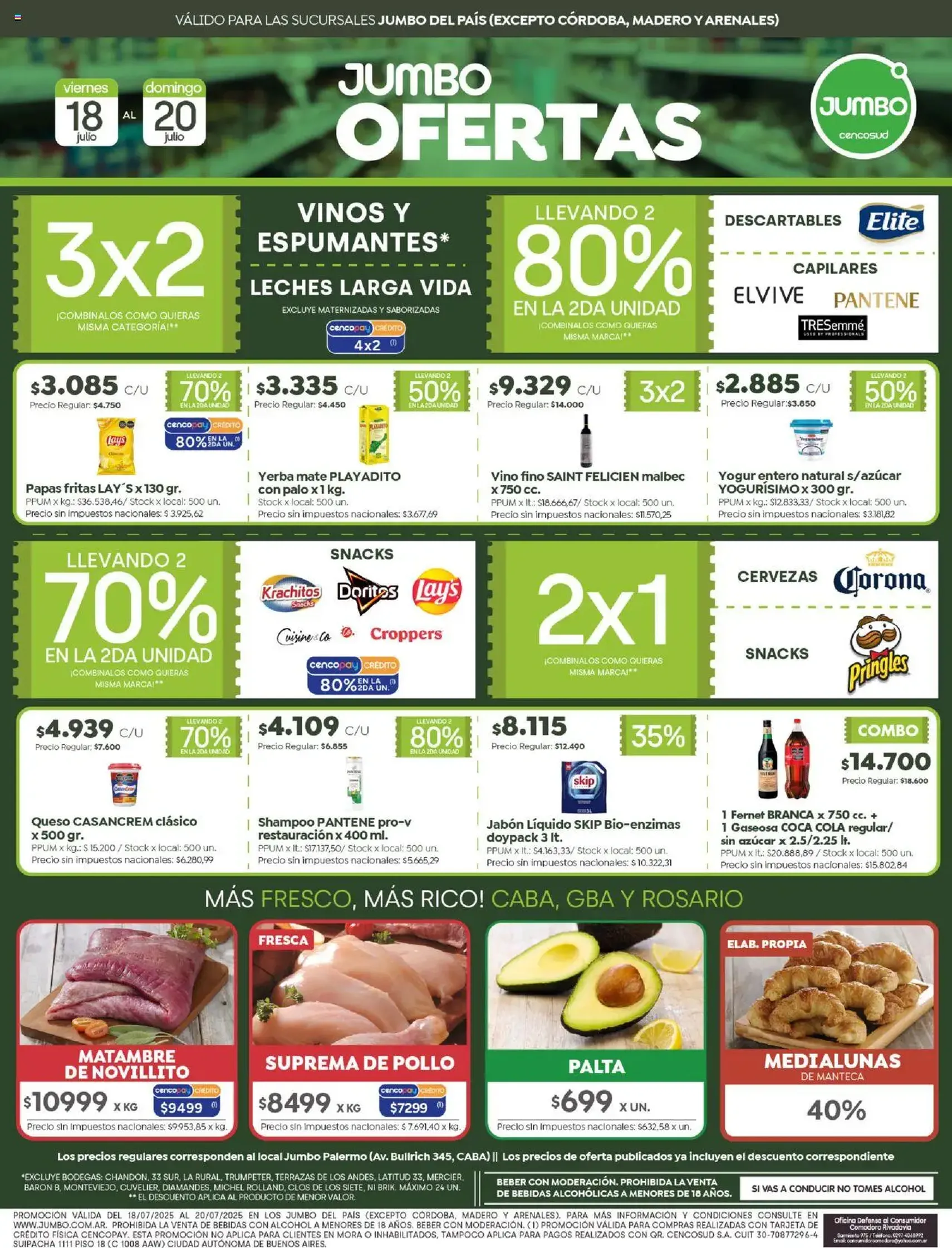 Jumbo ofertas - folleto válido desde 18/07/2025 página 1 de 7 Jumbo ofertas - folleto válido desde 18/07/2025 página 1 de 7