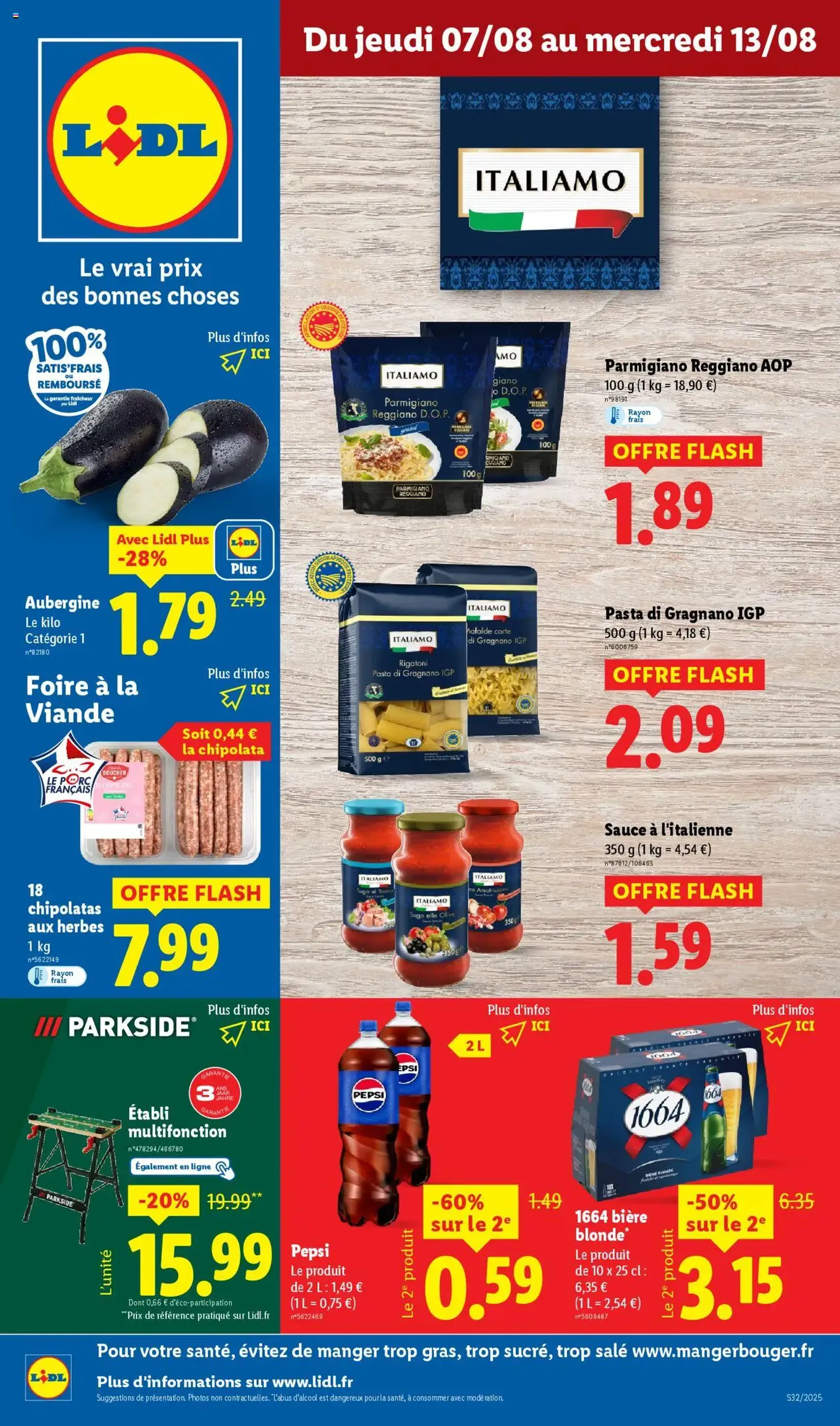 LIDL catalogue semaine 31 - brochure valable à partir du 07/08/2025, page 1 sur 76 LIDL catalogue semaine 31 - brochure valable à partir du 07/08/2025, page 1 sur 76