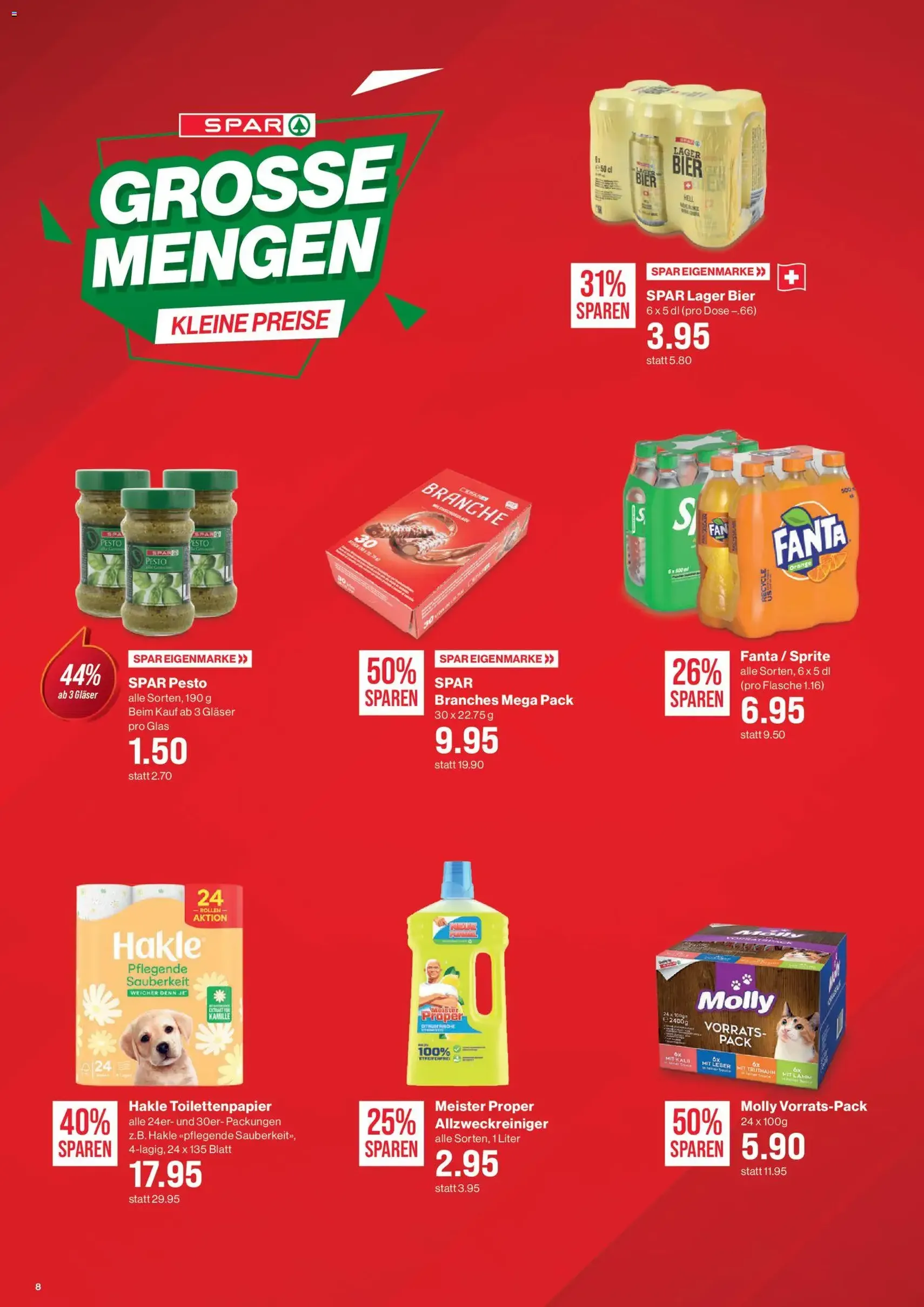 SPAR aktionen - Gültiger Prospekt ab 25.06.2026, Seite 8 von insgesamt 18