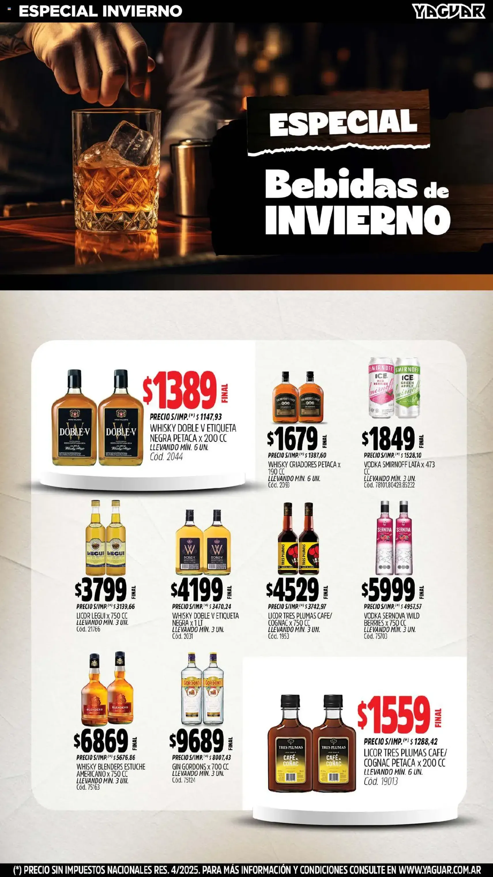 Yaguar catálogo - folleto válido desde 18/08/2025 página 11 de 31 Yaguar catálogo - folleto válido desde 18/08/2025 página 11 de 31