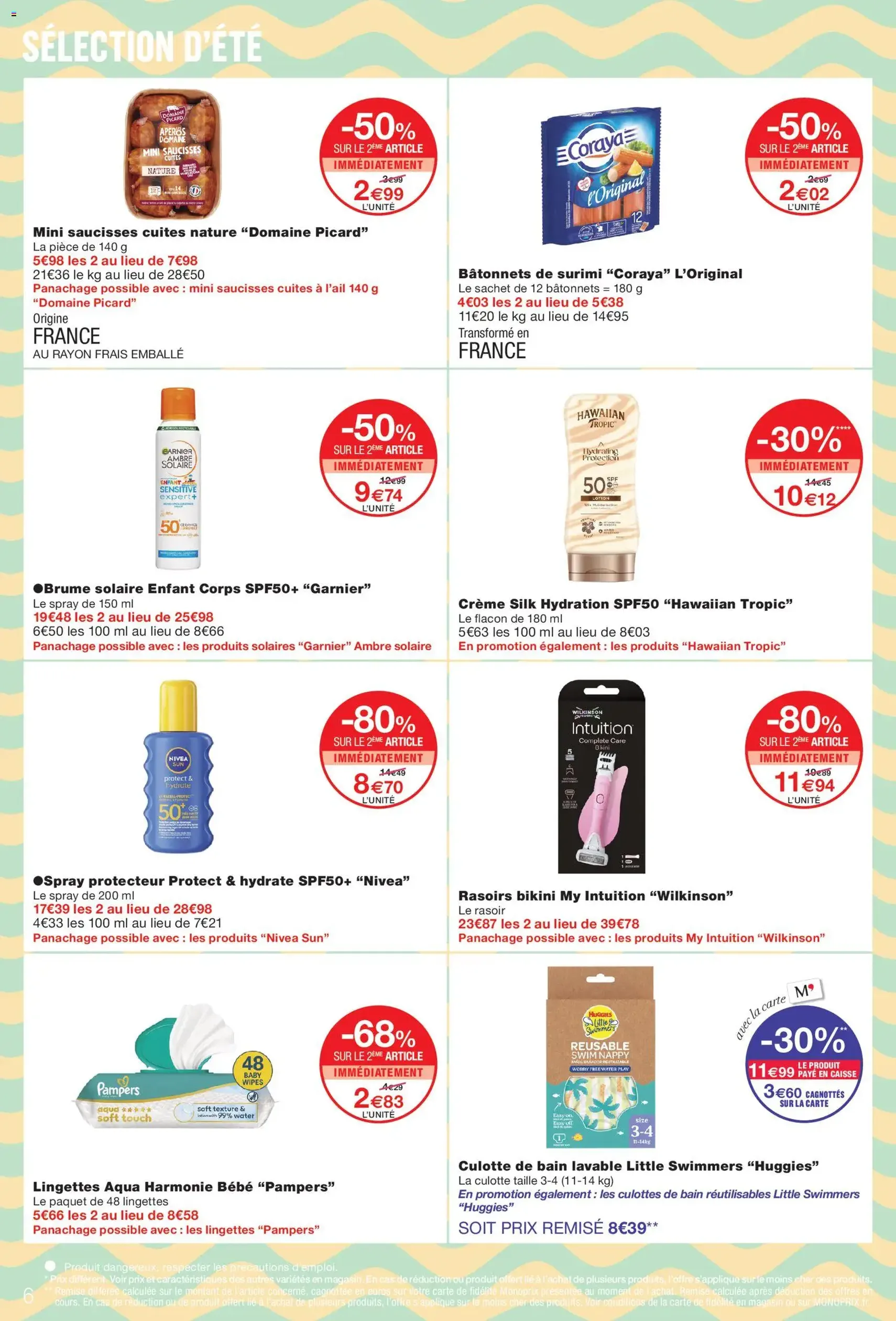Monoprix catalogue - brochure valable à partir du 28/07/2026, page 6 sur 52