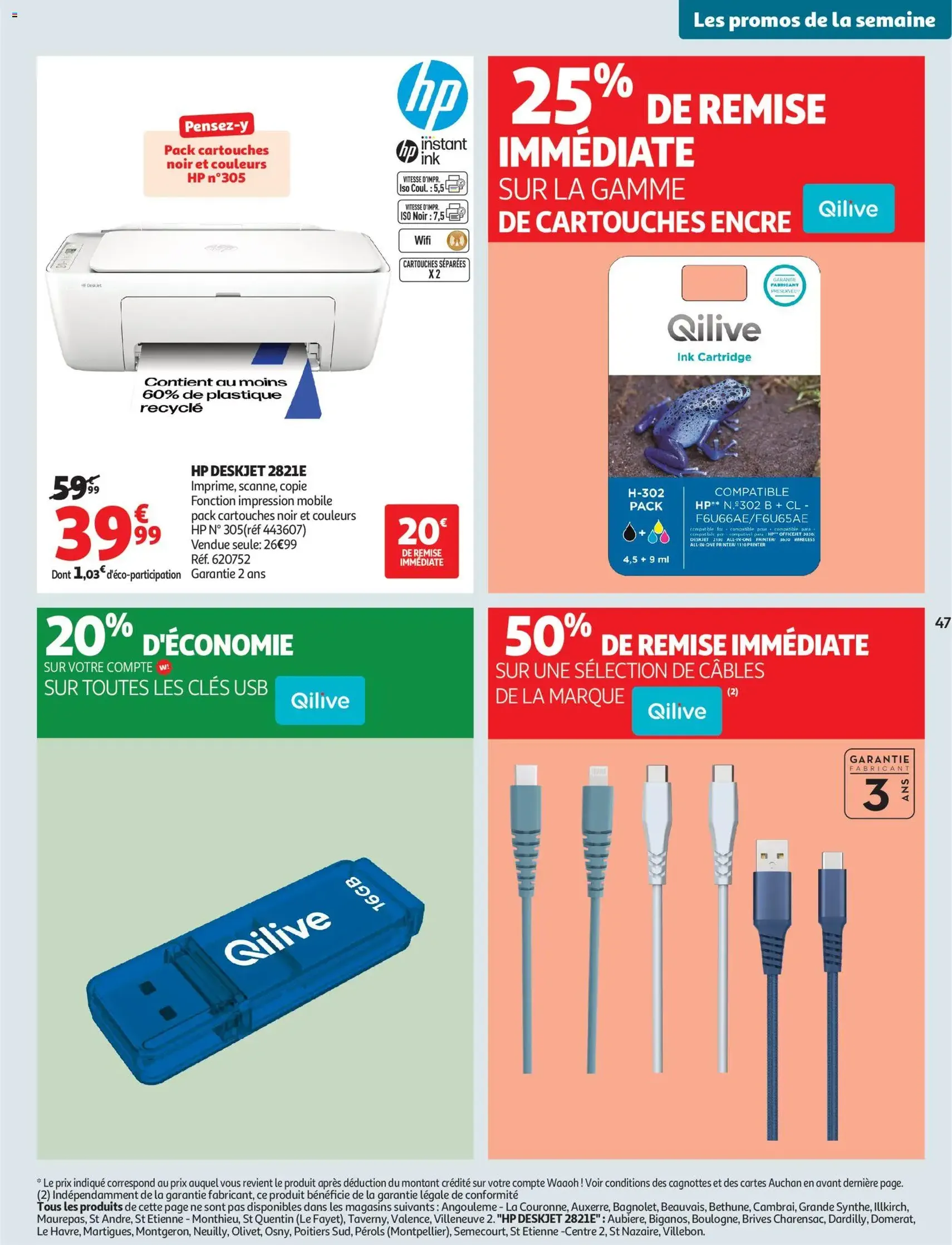 Auchan folder / publicité - geldige folder vanaf 02/01/2026 pagina 47 van 54