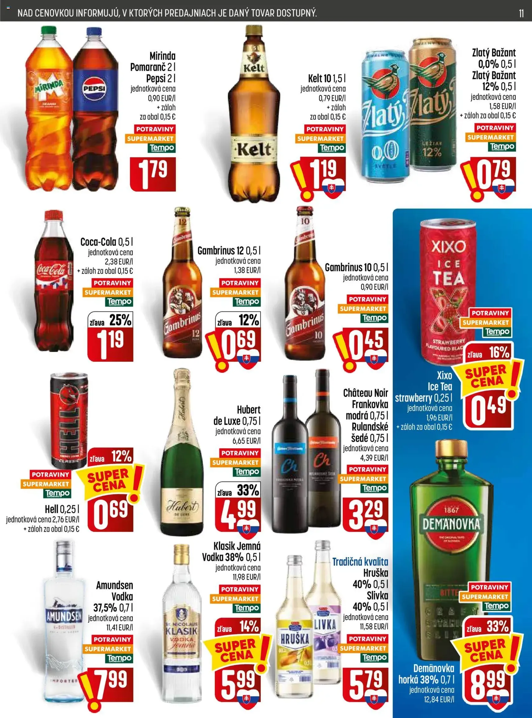 COOP Jednota leták - platný leták od 30.07.2026 strana 11 z 28
