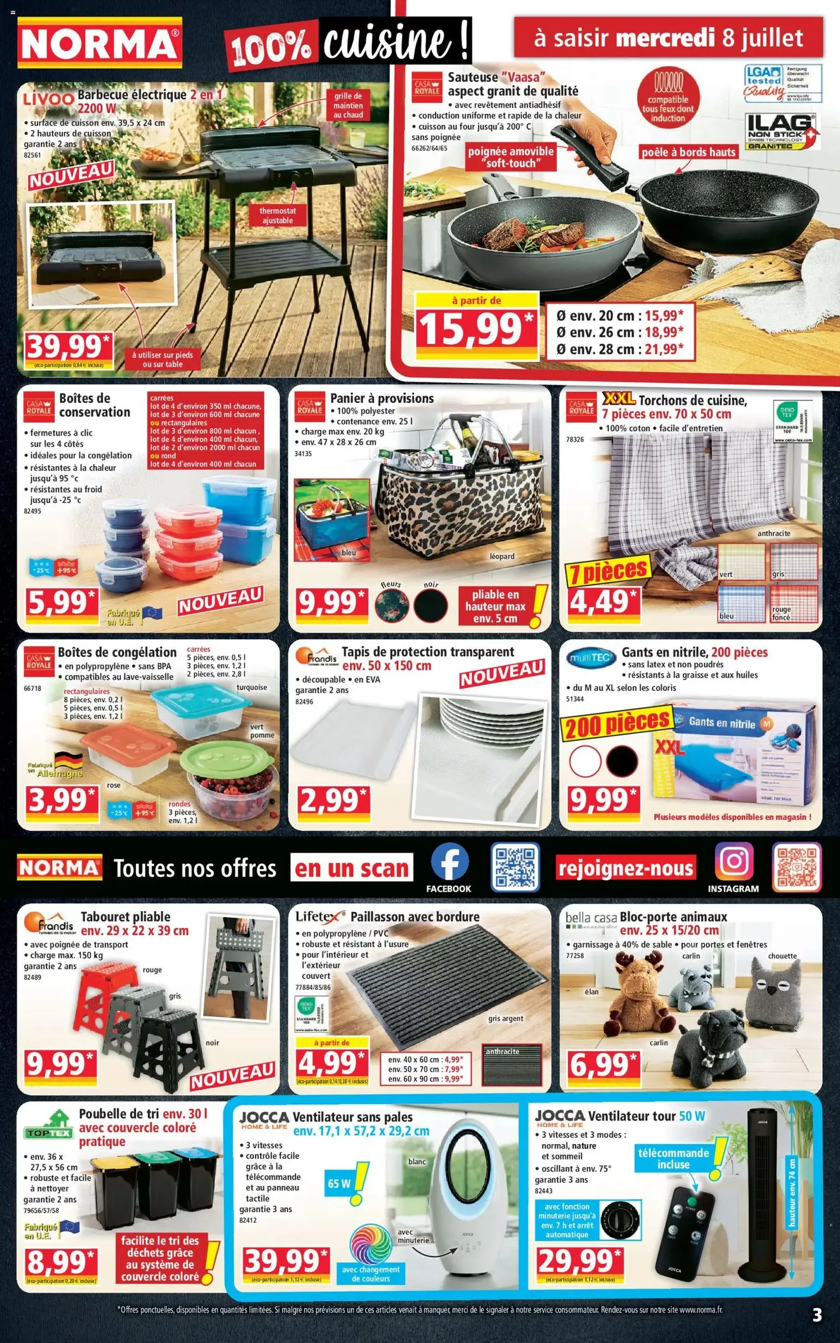 Norma catalogue - brochure valable à partir du 08/07/2026, page 3 sur 12