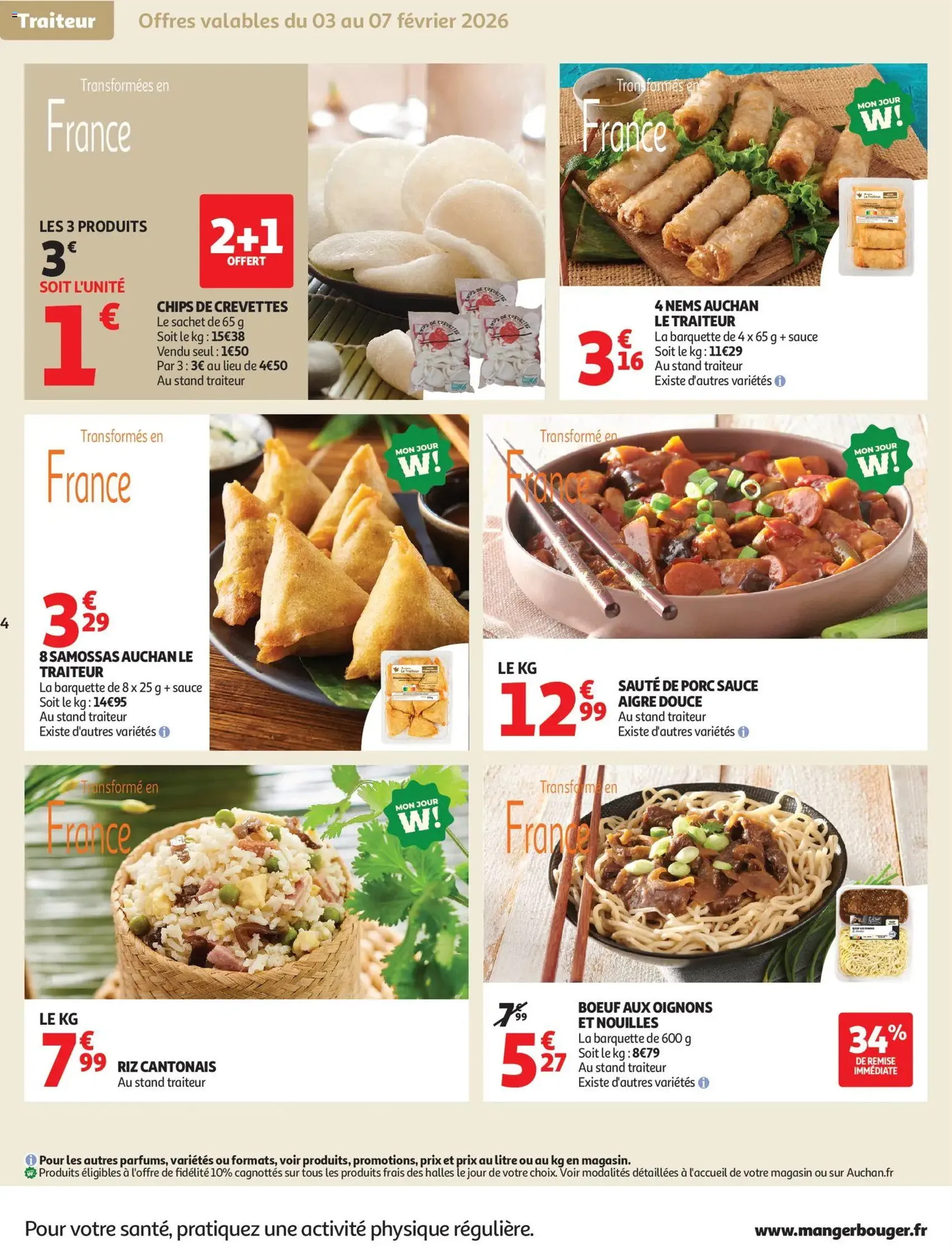 Auchan prospectus - brochure valable à partir du 03/02/2026, page 4 sur 42