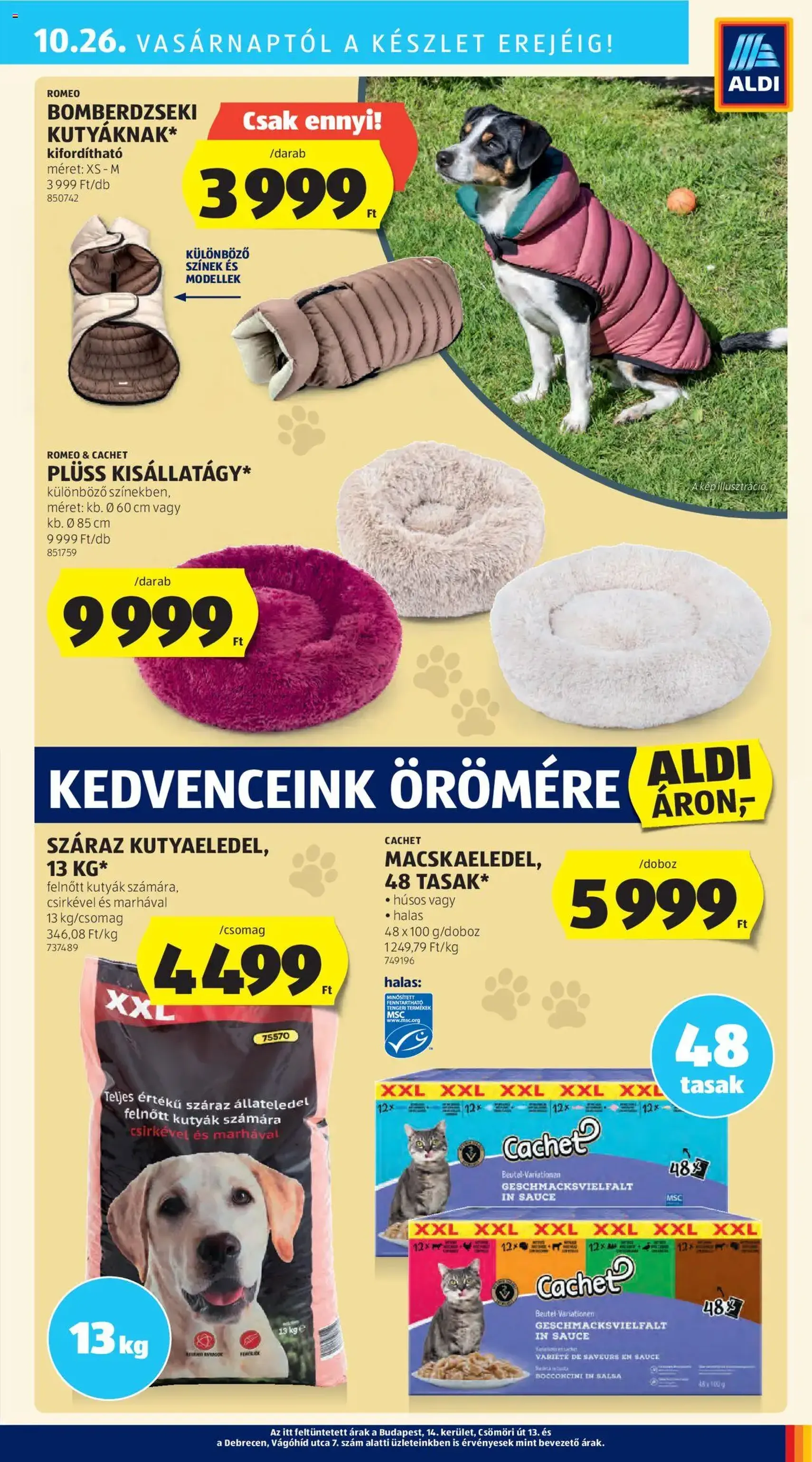 Aldi Akciós újság - 2025.10.24. érvényes szórólap 43 oldal 51 oldalból Aldi Akciós újság - 2025.10.24. érvényes szórólap 43 oldal 51 oldalból