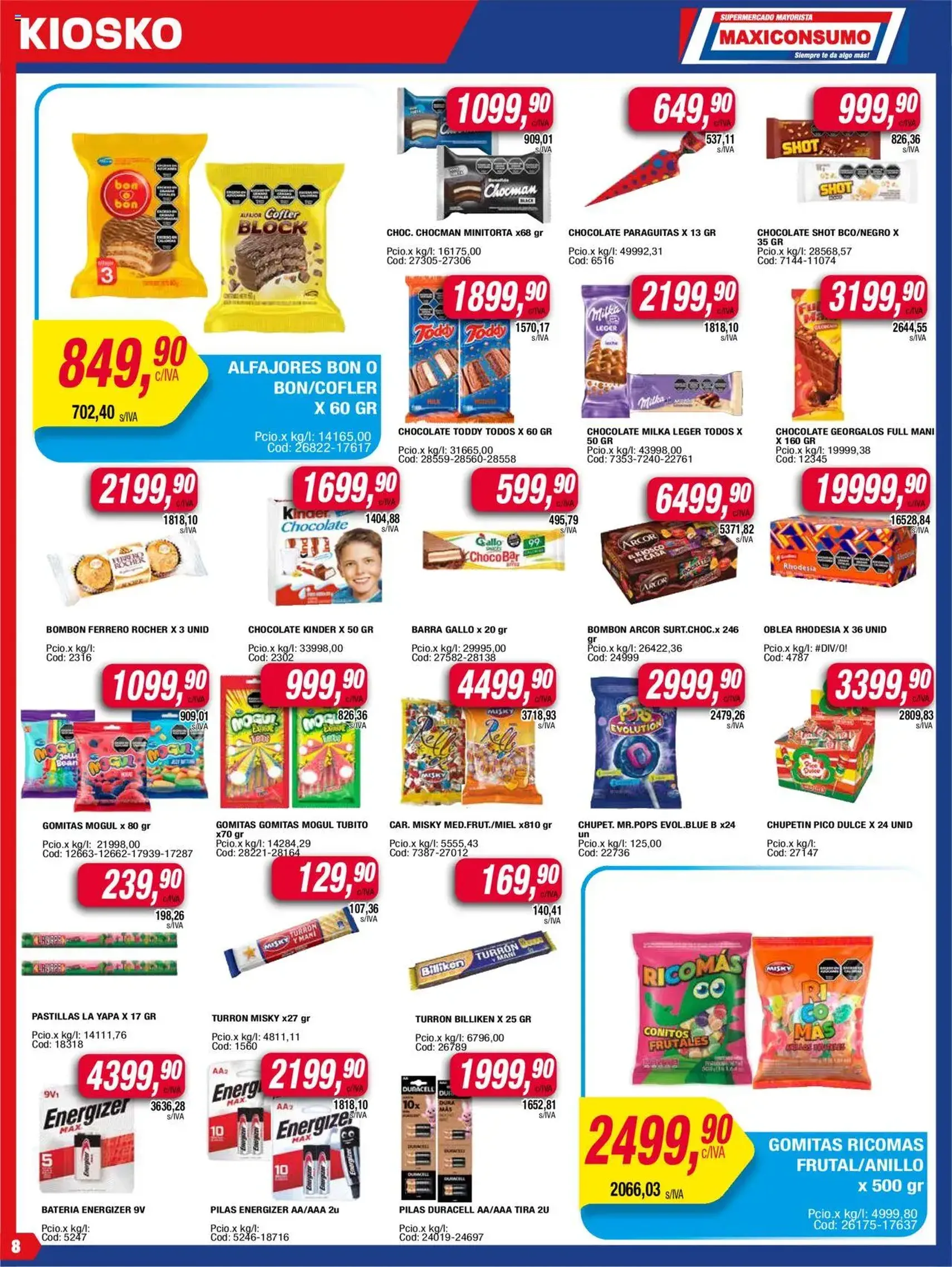 Maxiconsumo ofertas - folleto válido desde 04/08/2025 página 8 de 28