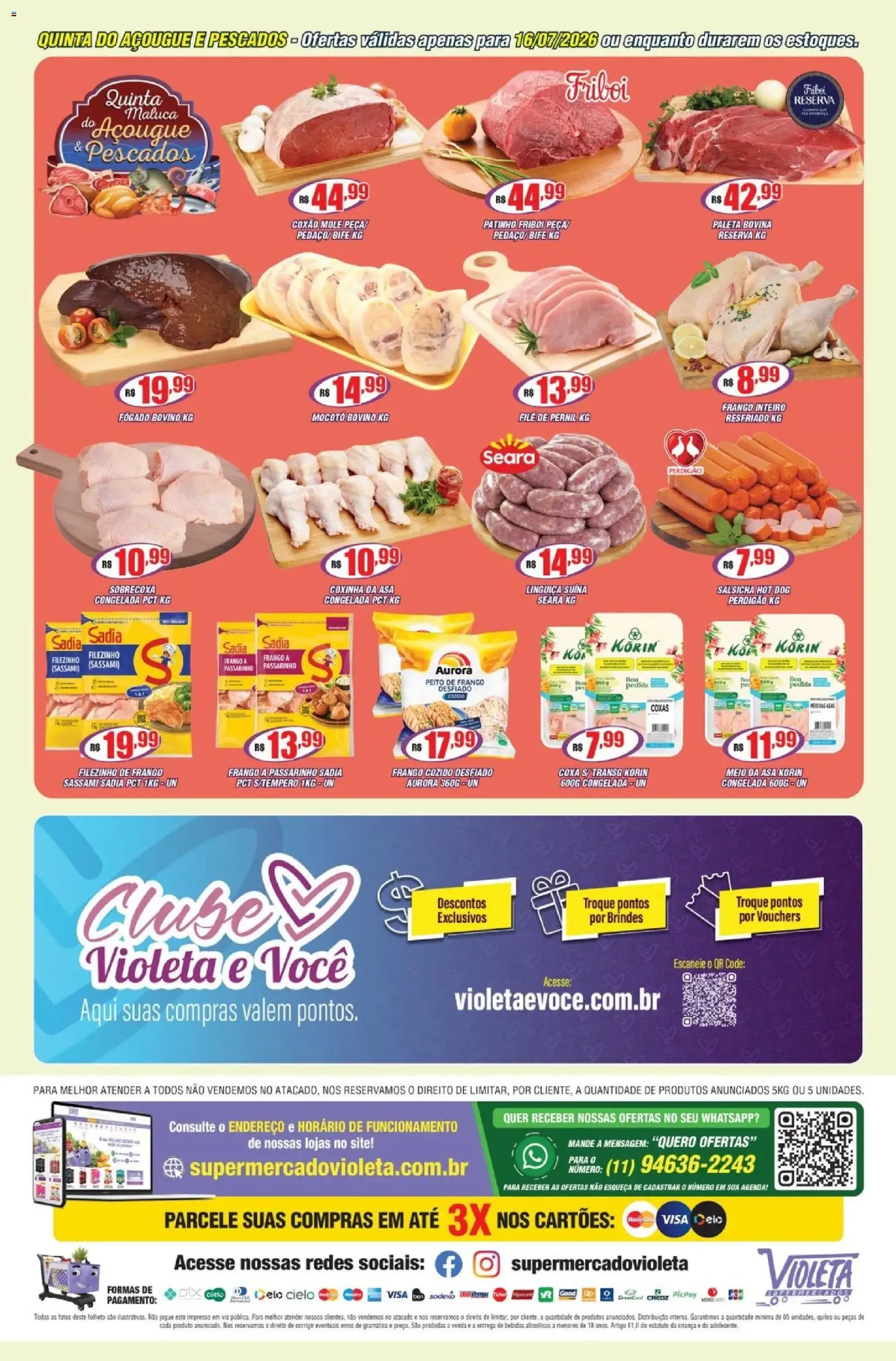 Violeta Supermercados - Ofertas da semana - folheto válido a partir de 14/07/2026 página 4 de 4