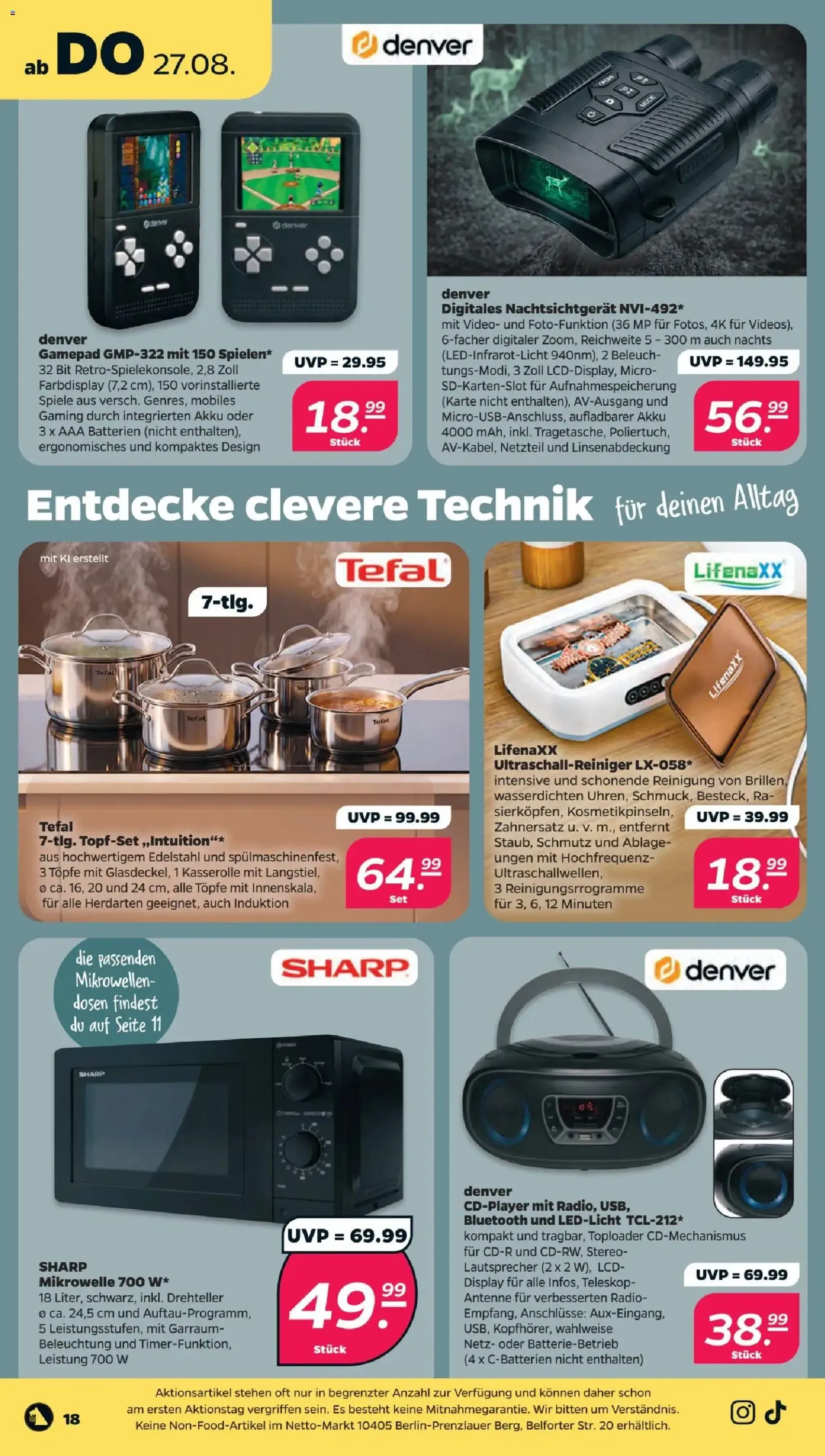 Netto Prospekt - Gültiger Prospekt ab 23.08.2026, Seite 20 von insgesamt 33