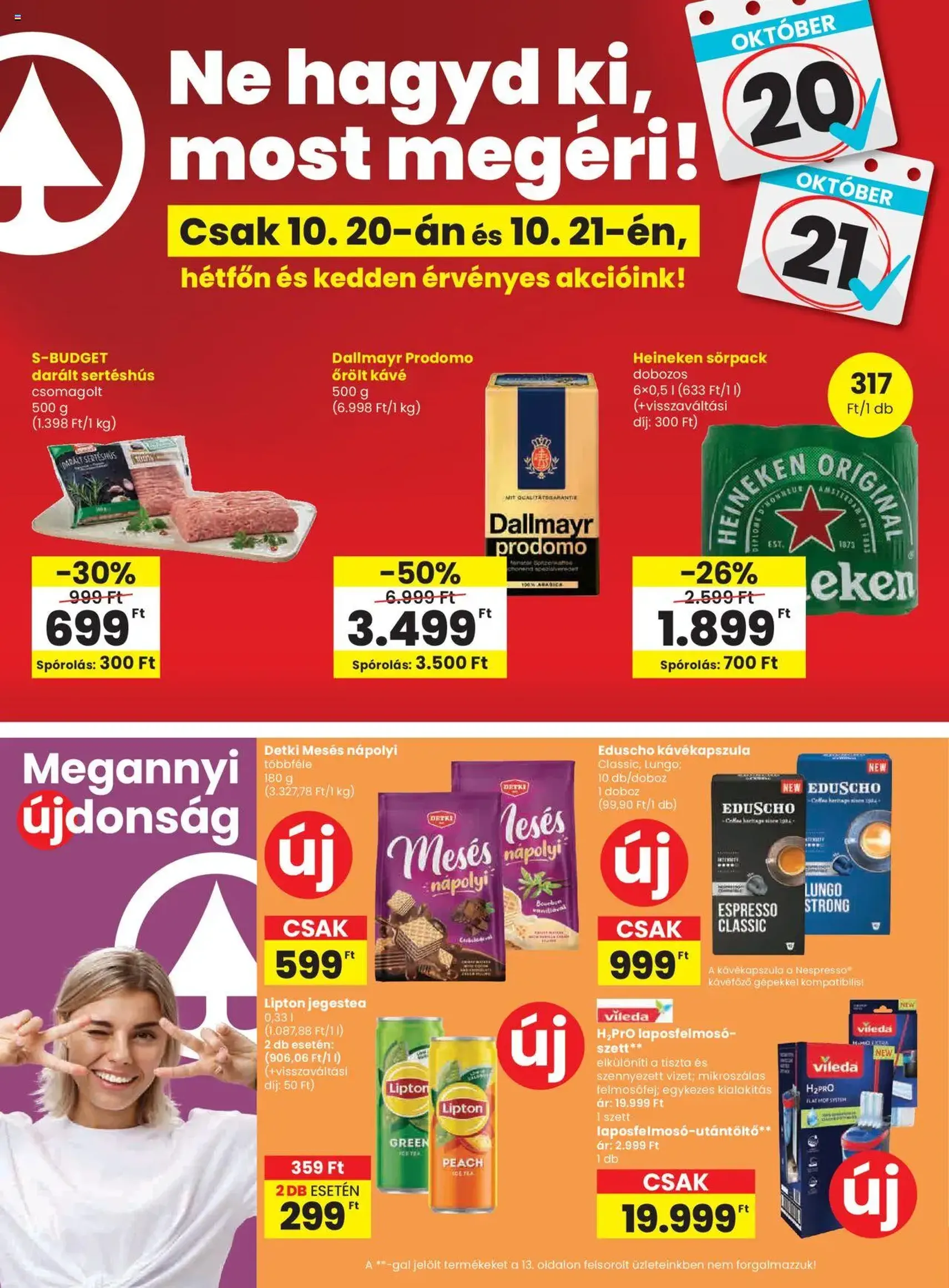 Spar Akciós újság - 2025.10.16. érvényes szórólap 20 oldal 20 oldalból Spar Akciós újság - 2025.10.16. érvényes szórólap 20 oldal 20 oldalból