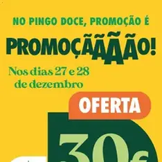 Pingo Doce folheto - pré-visualização do folheto, válido a partir de 27/12/2025