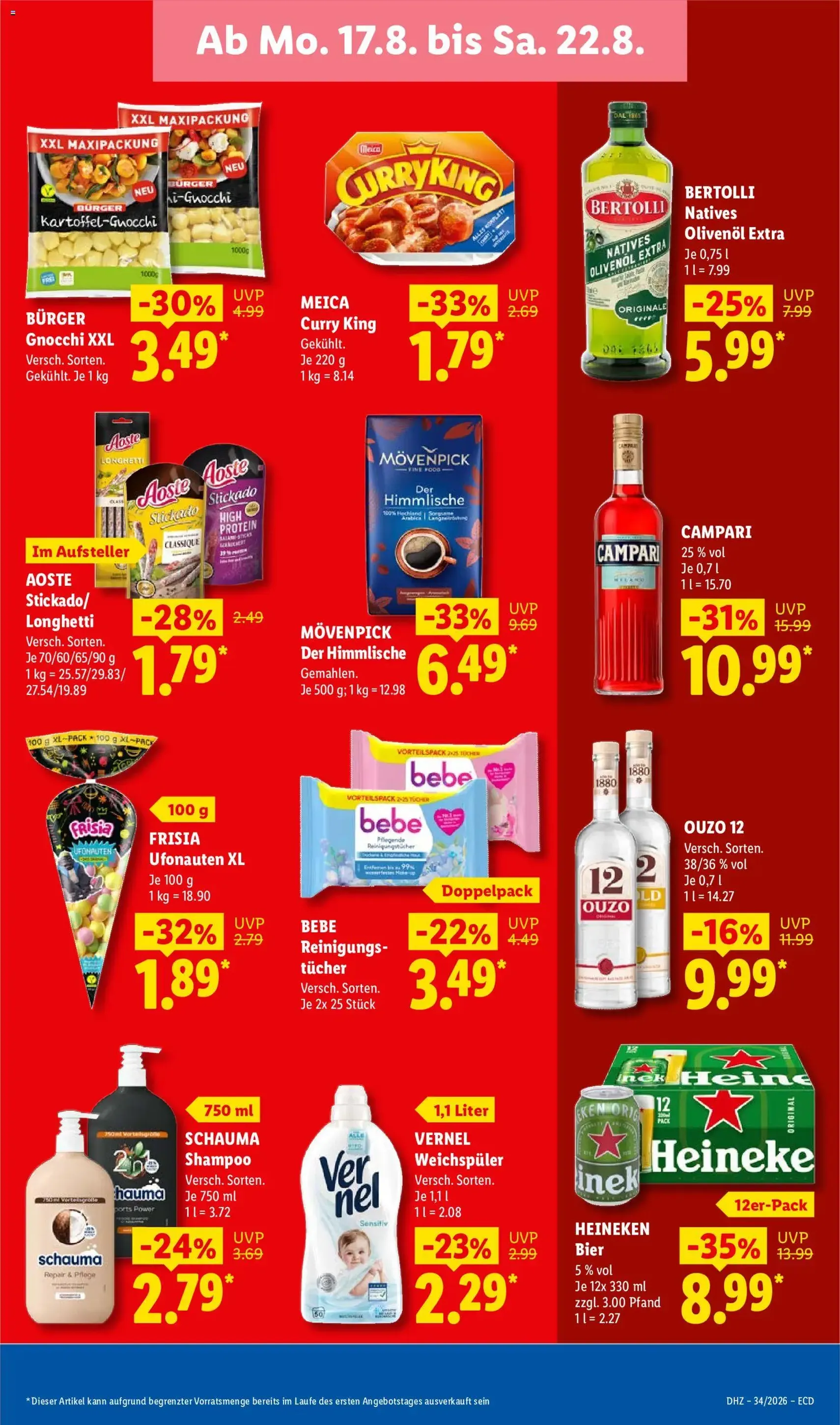 Lidl Prospekt - Gültiger Prospekt ab 17.08.2026, Seite 17 von insgesamt 72