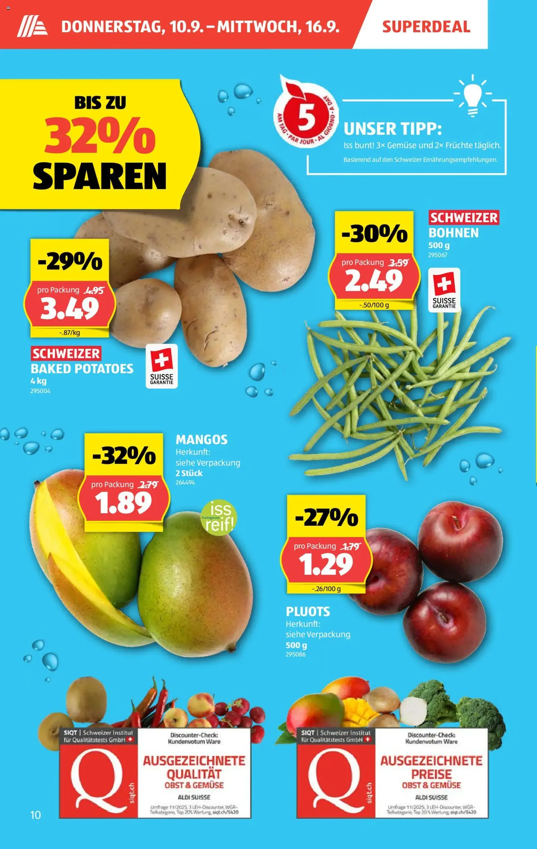 Aldi aktionen - Gültiger Prospekt ab 10.09.2026, Seite 10 von insgesamt 39