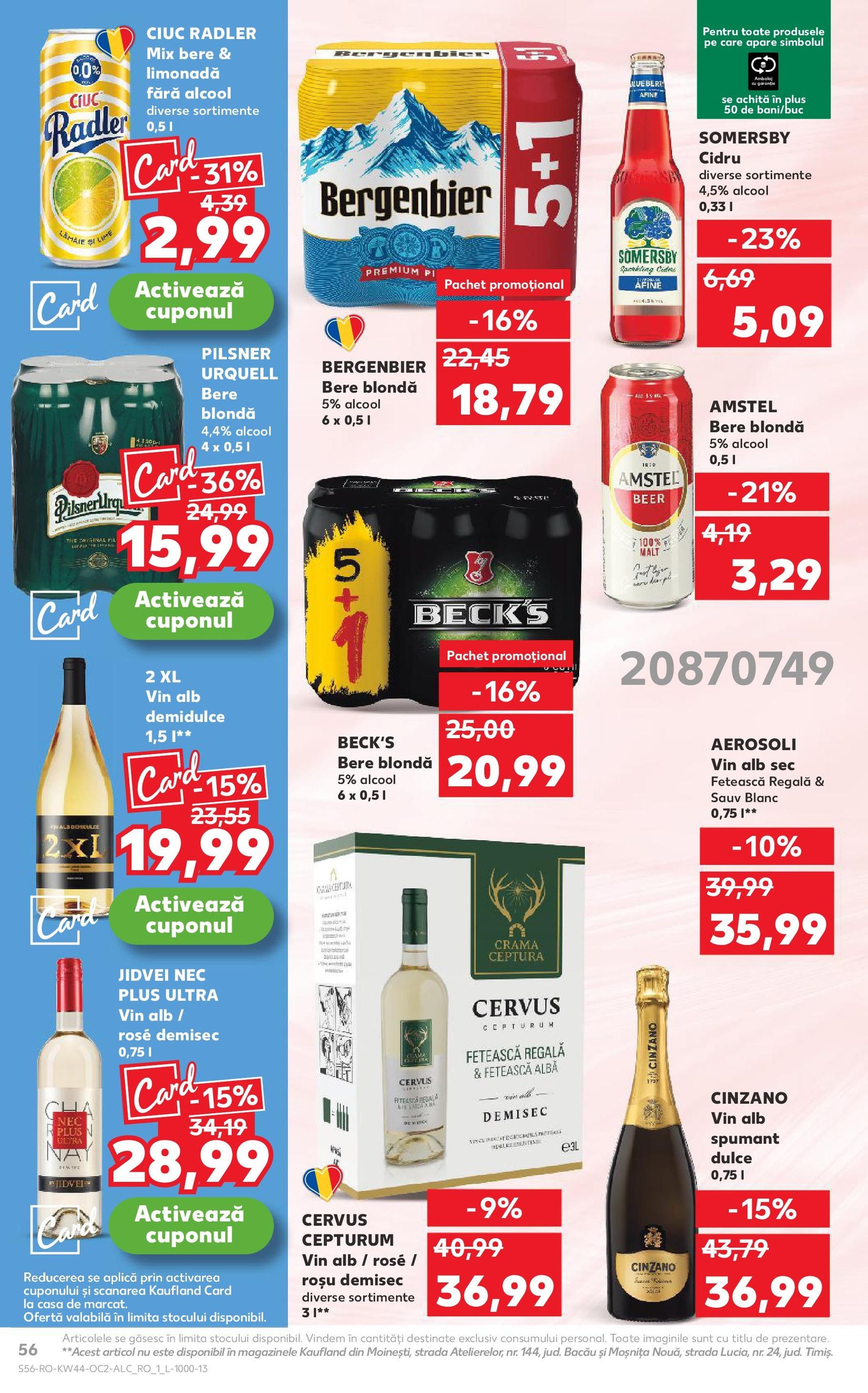 Catalog Kaufland - Bucureşti - cataloage valabile începând cu 29.10.2025 pagina 56 din 70 Catalog Kaufland - Bucureşti - cataloage valabile începând cu 29.10.2025 pagina 56 din 70