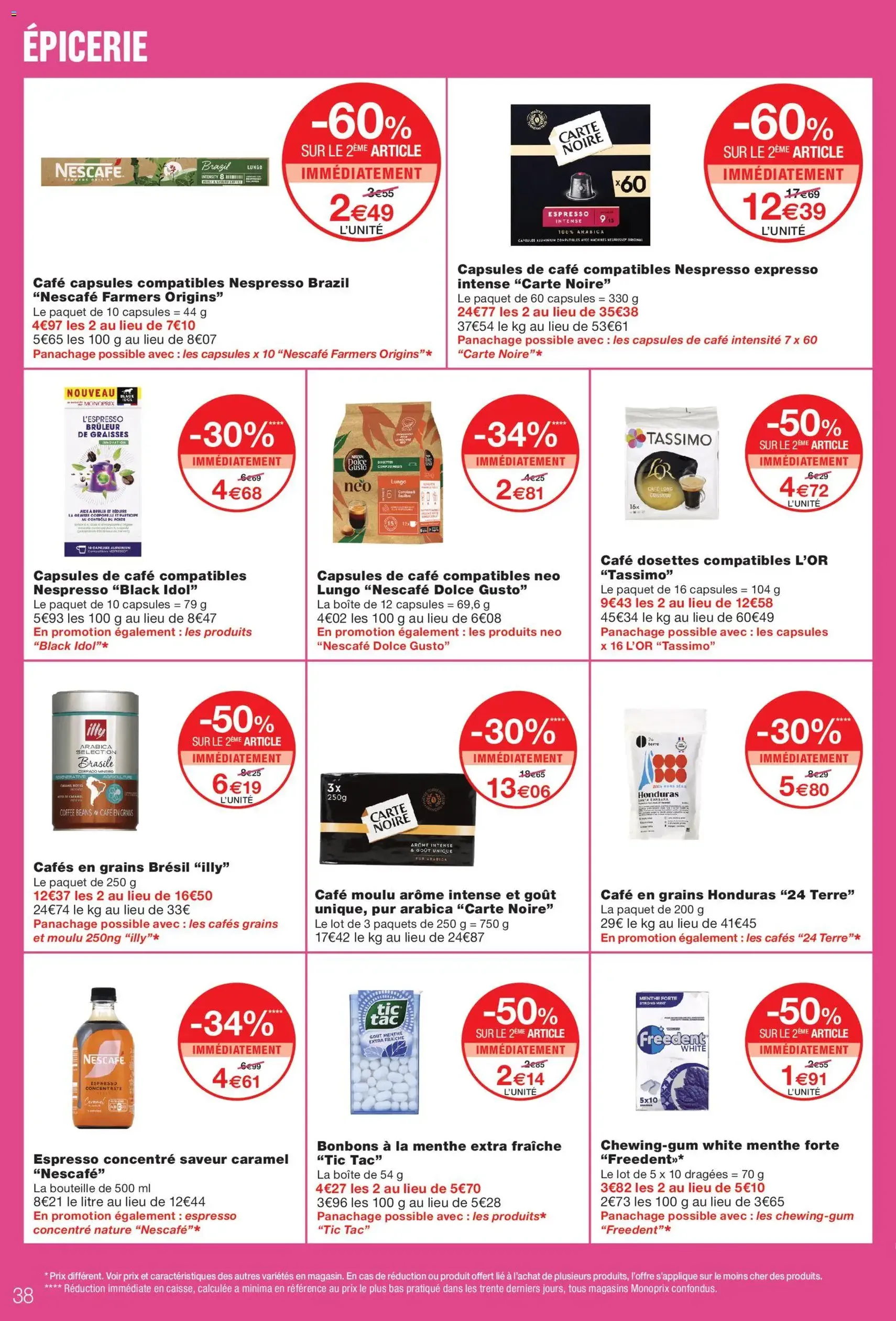 Monoprix catalogue - brochure valable à partir du 25/08/2026, page 38 sur 85