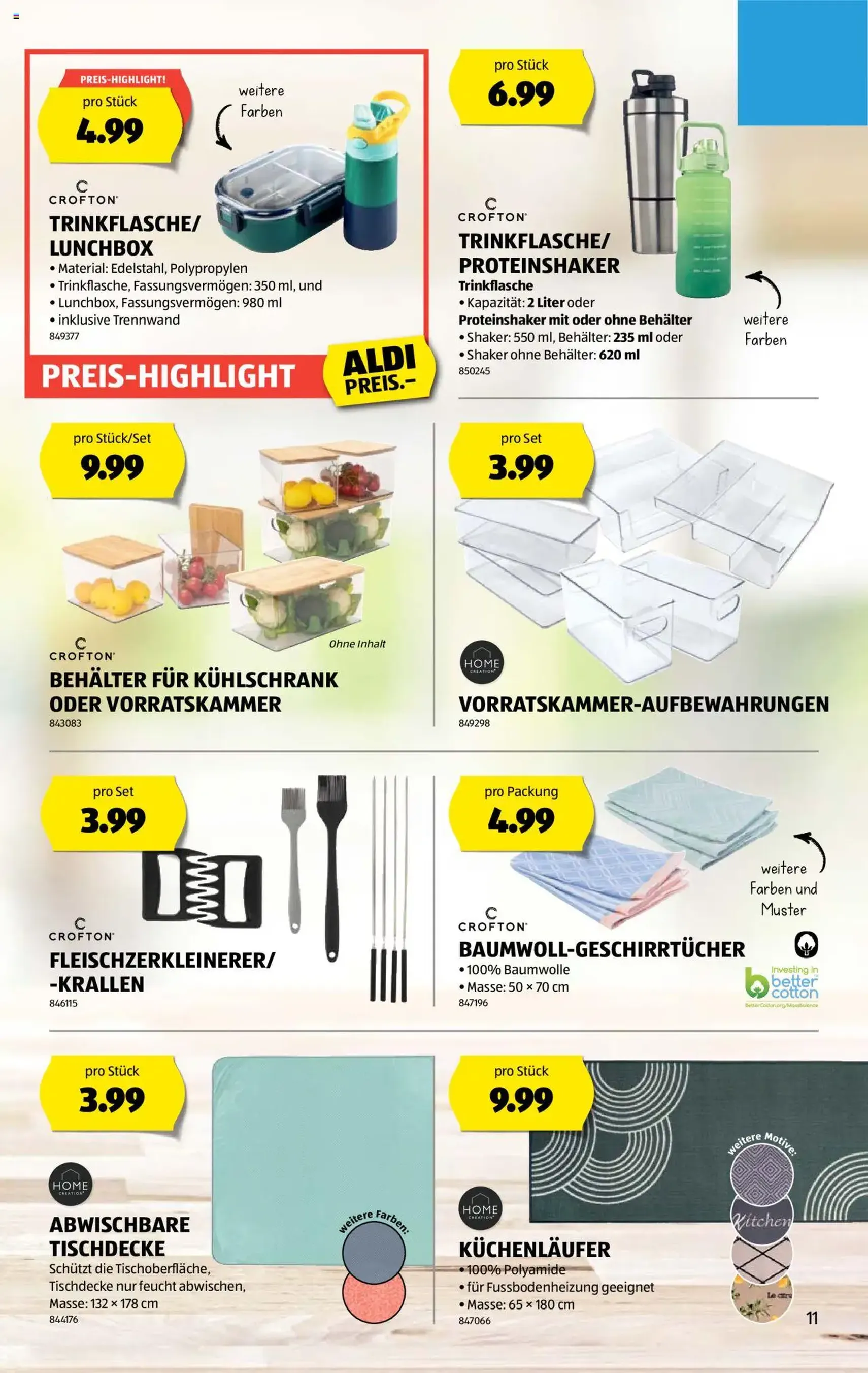 Aldi Aktionen - Gültiger Prospekt ab 14.08.2025, Seite 11 von insgesamt 31 Aldi Aktionen - Gültiger Prospekt ab 14.08.2025, Seite 11 von insgesamt 31