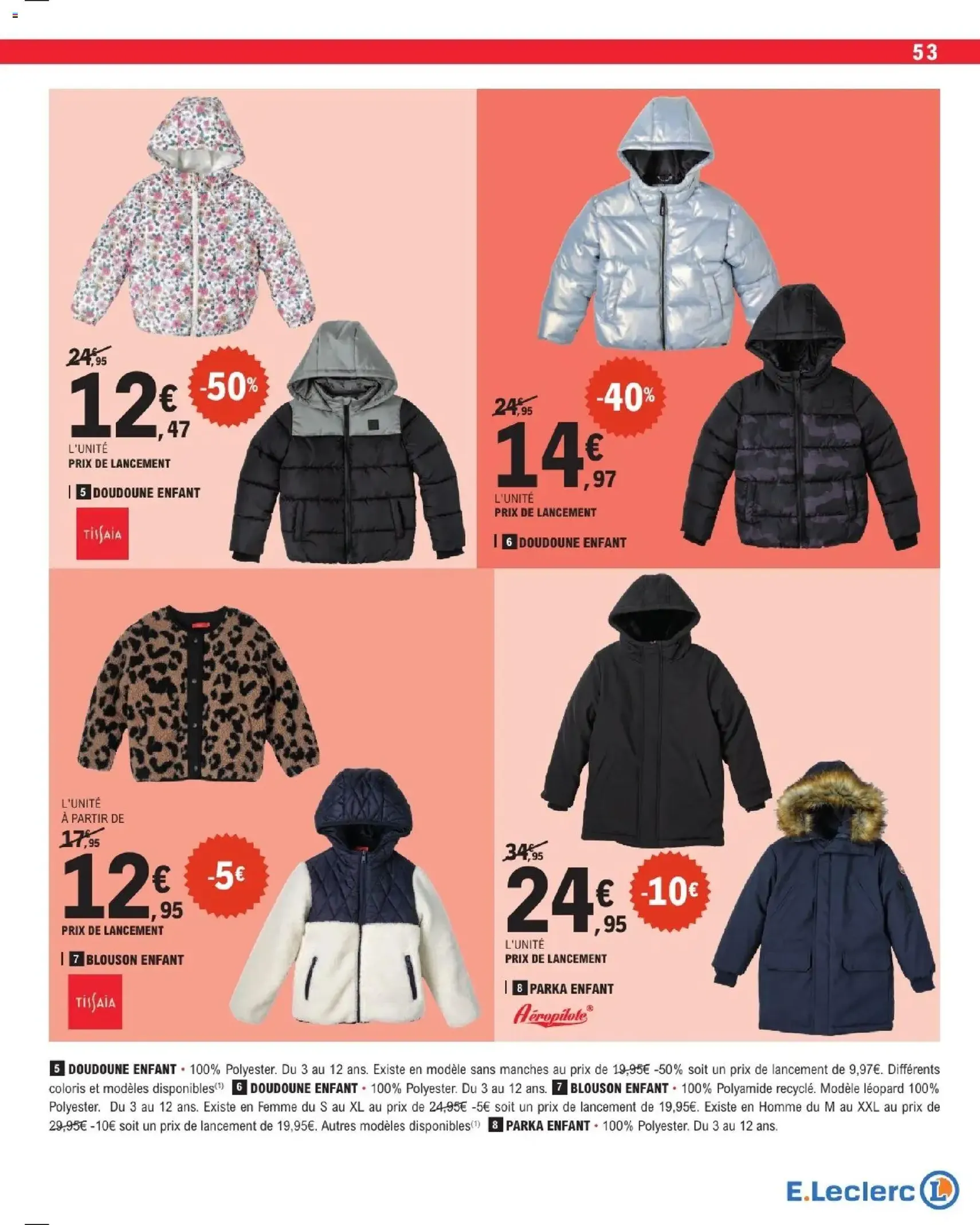 E.Leclerc catalogue - brochure valable à partir du 29/09/2026, page 53 sur 56