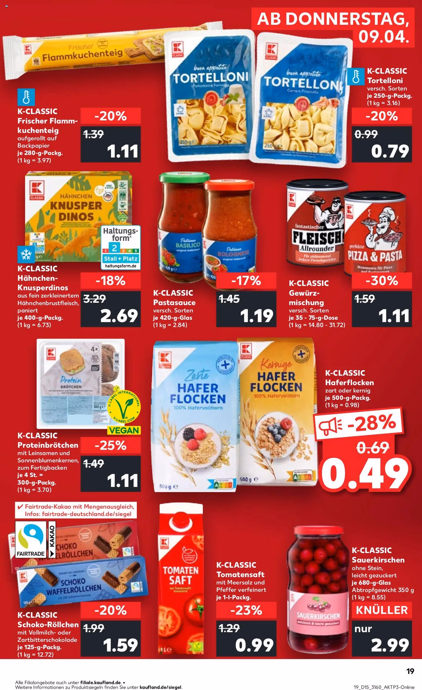 Kaufland Prospekt - Gültiger Prospekt ab 09.04.2026, Seite 19 von insgesamt 58