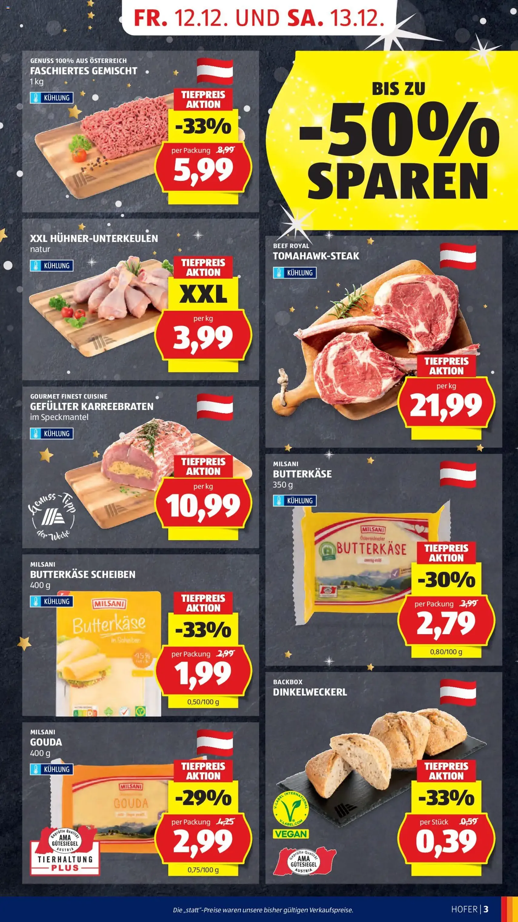 Hofer Flugblatt - Gültiger Prospekt ab 12.12.2025, Seite 5 von insgesamt 53