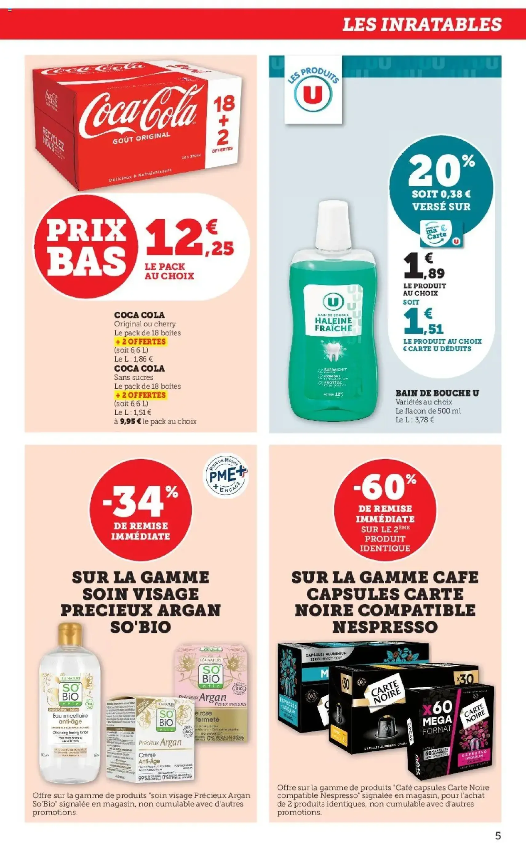 Super U catalogue - brochure valable à partir du 21/10/2025, page 5 sur 36 Super U catalogue - brochure valable à partir du 21/10/2025, page 5 sur 36
