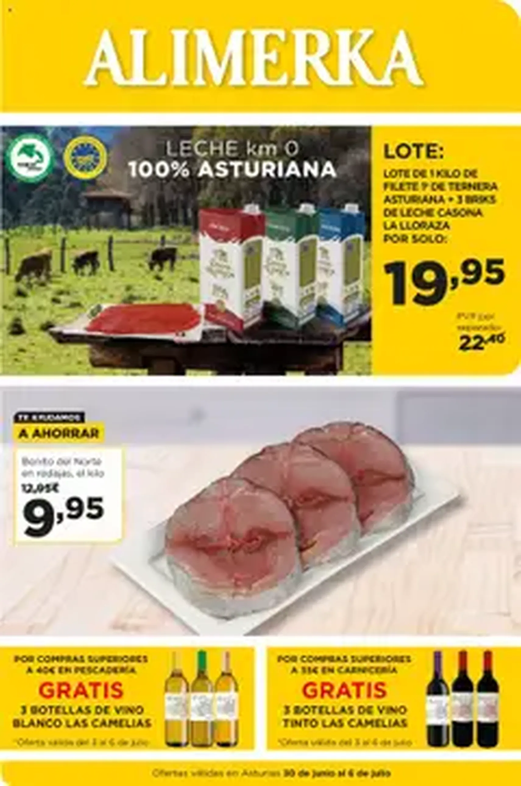 Alimerka folleto Asturias - folleto válido desde 30/06/2025 página 1 de 1