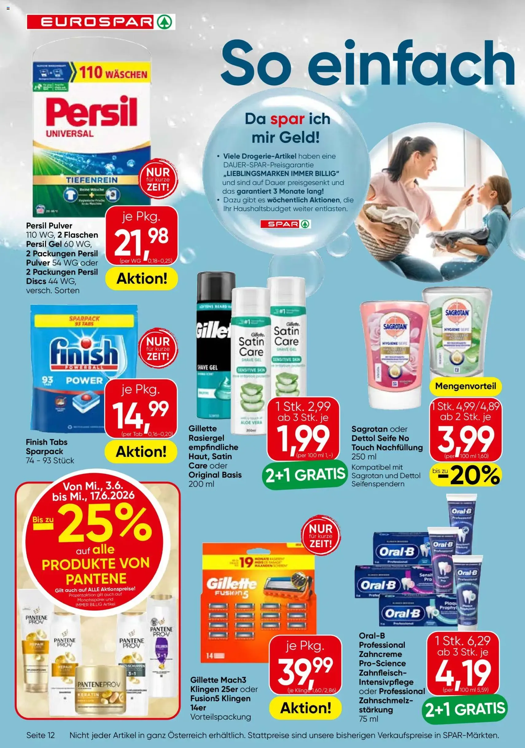 Eurospar Flugblatt - Gültiger Prospekt ab 03.06.2026, Seite 12 von insgesamt 16