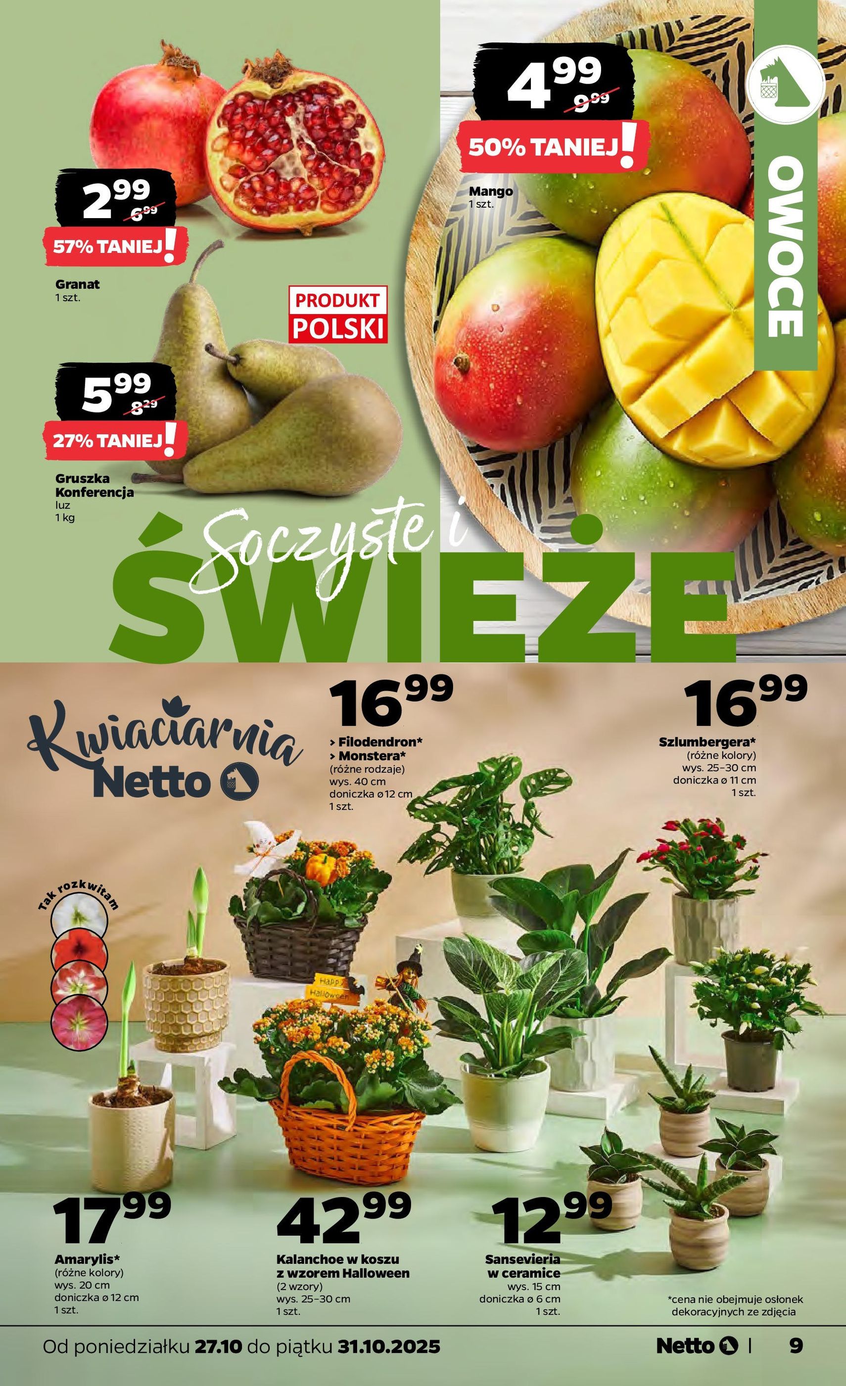 Netto gazetka - Spożywcza - ważny gazetka od 27.10.2025 strona 9 z 32 Netto gazetka - Spożywcza - ważny gazetka od 27.10.2025 strona 9 z 32