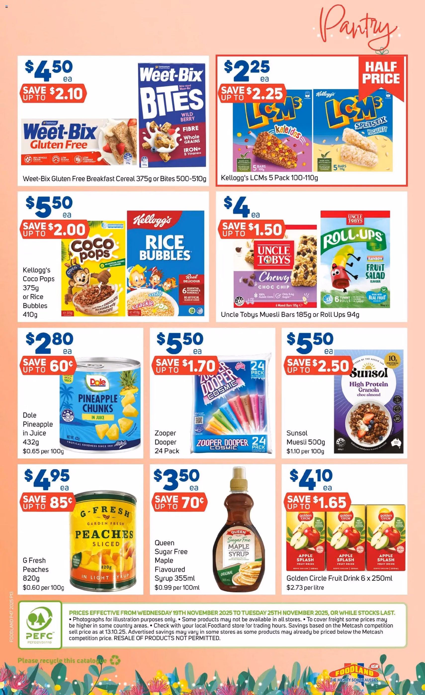Foodland Catalogue - valid flyer from 19/11/2025, page 13 of 34