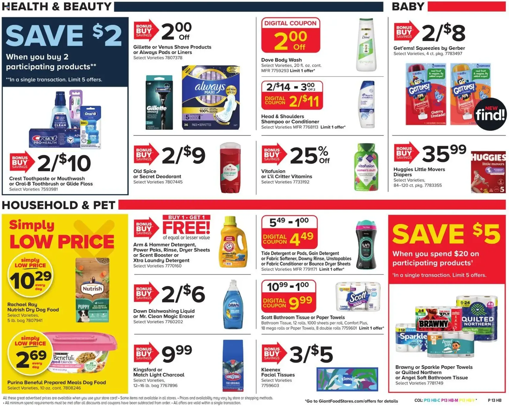 Giant Weekly Ad - valid flyer from 07/03/2026, page 16 of 21