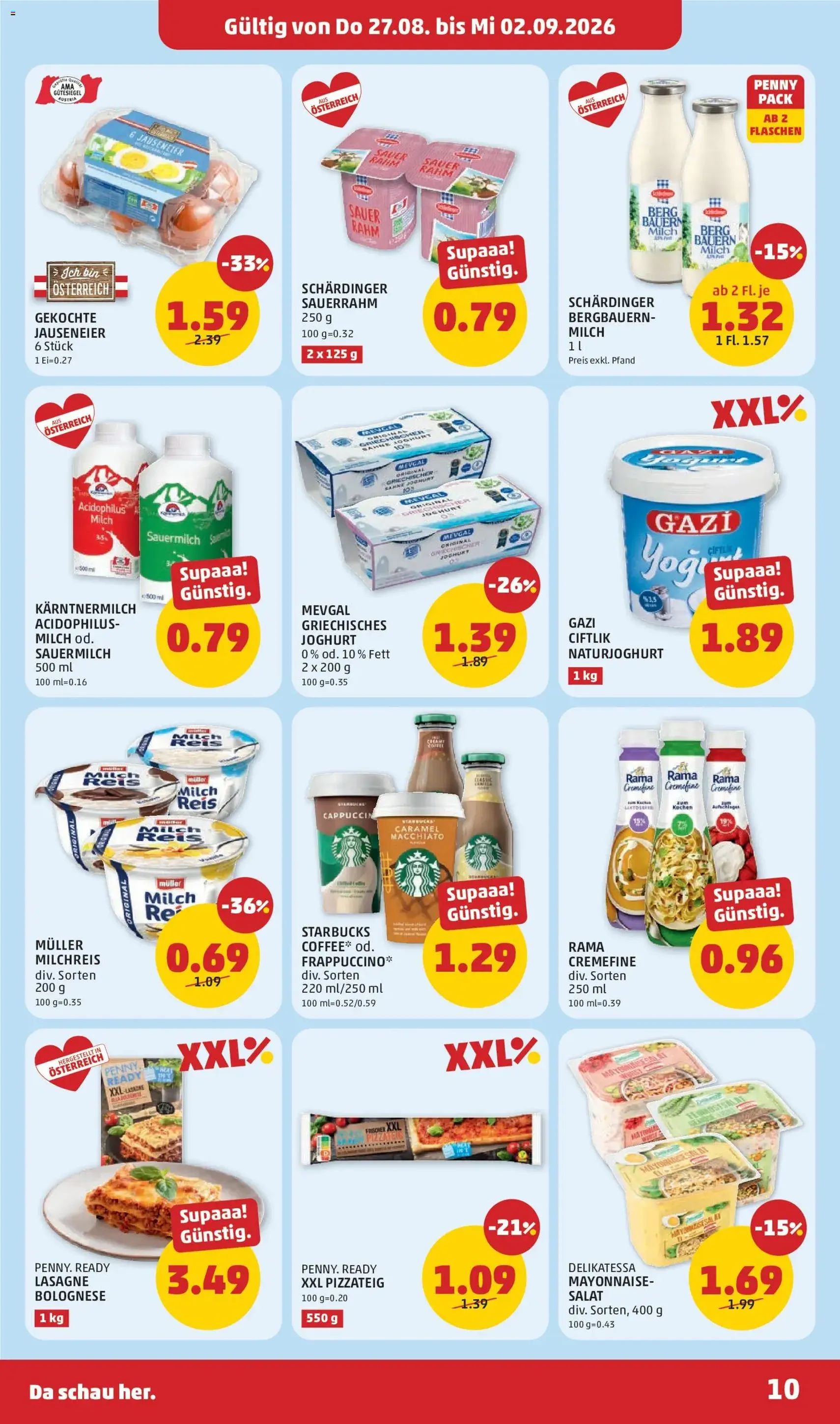 Penny Markt Flugblatt - Gültiger Prospekt ab 27.08.2026, Seite 10 von insgesamt 32