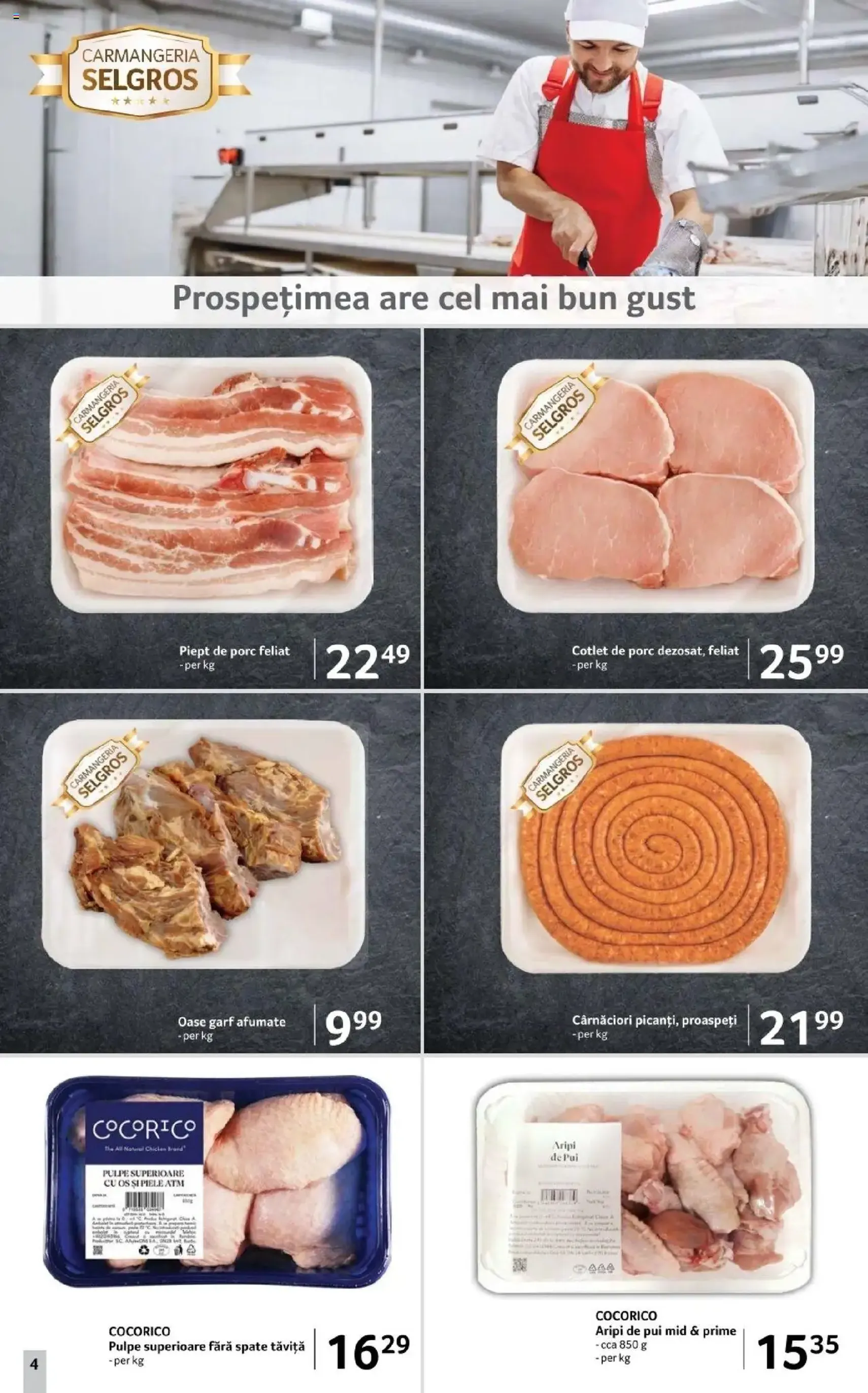 Catalog Selgros - Food - cataloage valabile începând cu 17.10.2025 pagina 4 din 44 Catalog Selgros - Food - cataloage valabile începând cu 17.10.2025 pagina 4 din 44