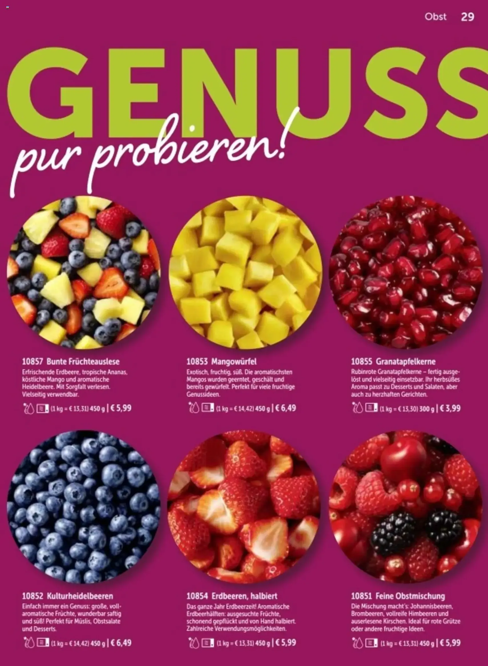 Bofrost Katalog - Gültiger Prospekt ab 06.03.2026, Seite 29 von insgesamt 150