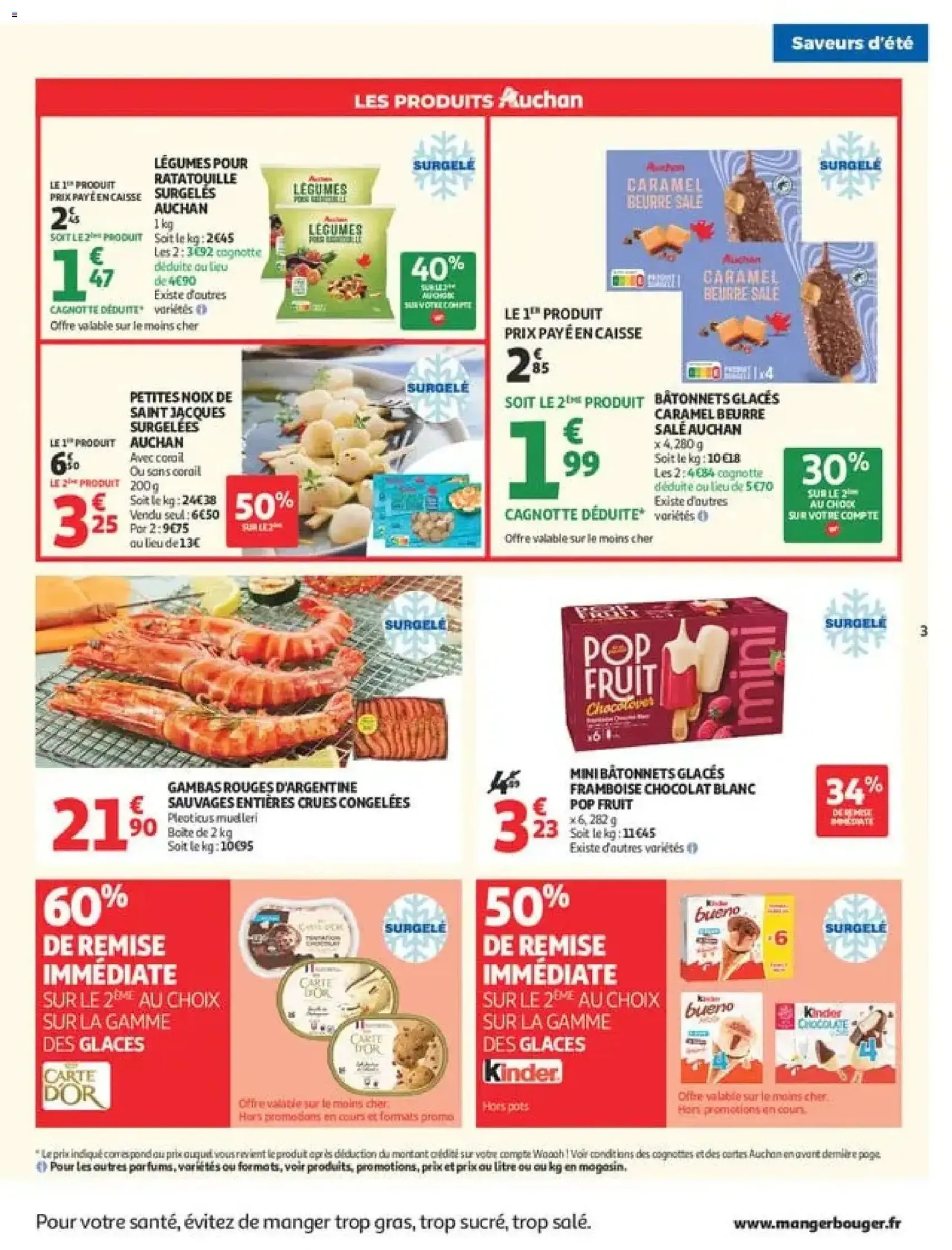 Auchan prospectus - brochure valable à partir du 28/07/2026, page 3 sur 54