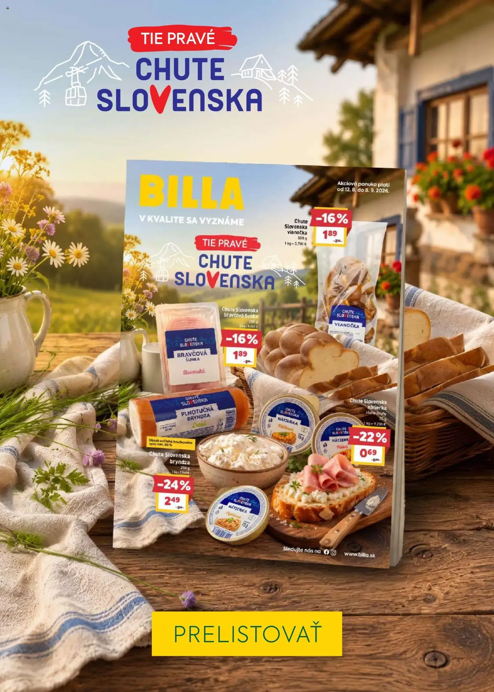 Billa leták - platný leták od 12.08.2026 strana 33 z 33