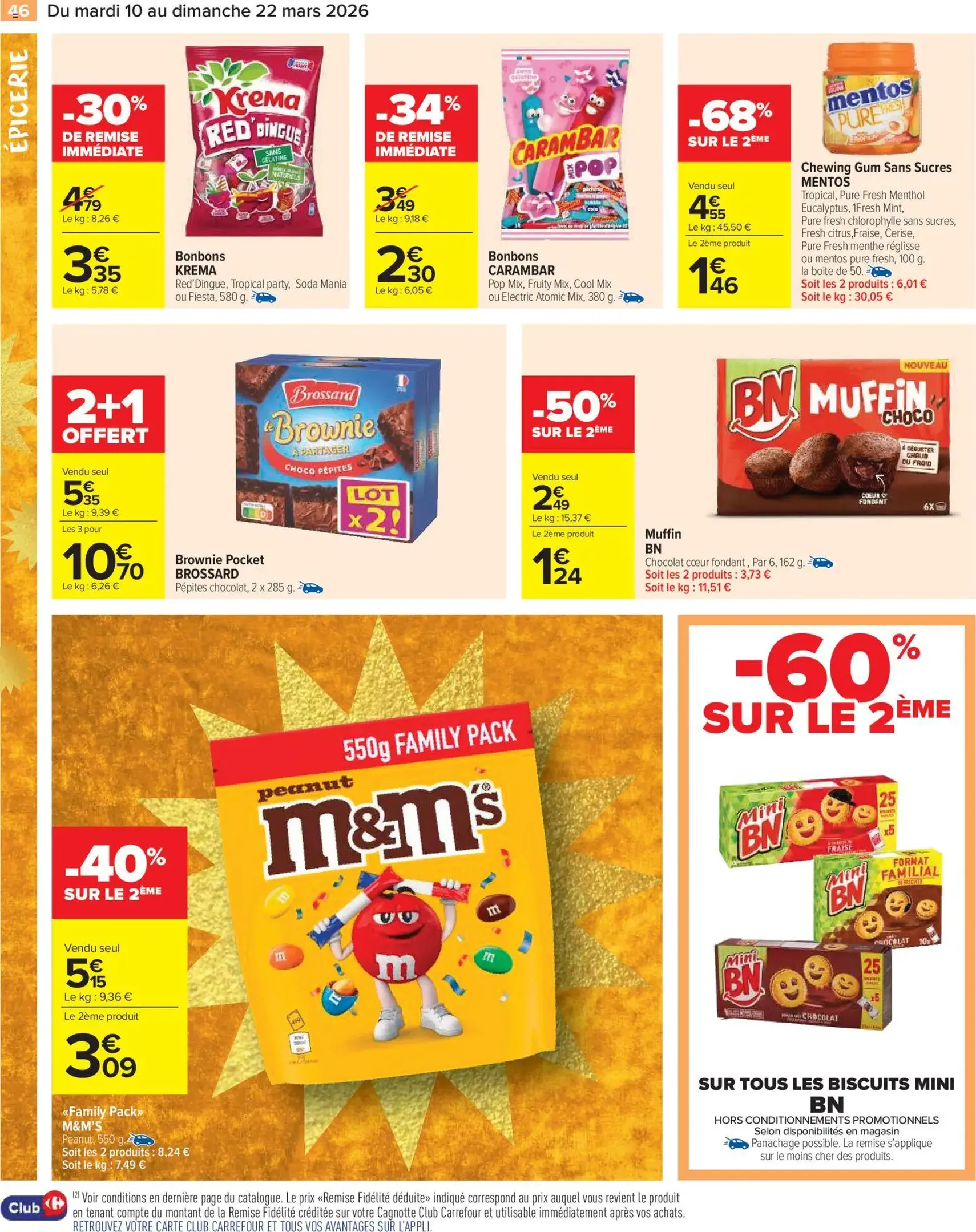 Carrefour Market catalogue semaine 11 - brochure valable à partir du 10/03/2026, page 48 sur 62
